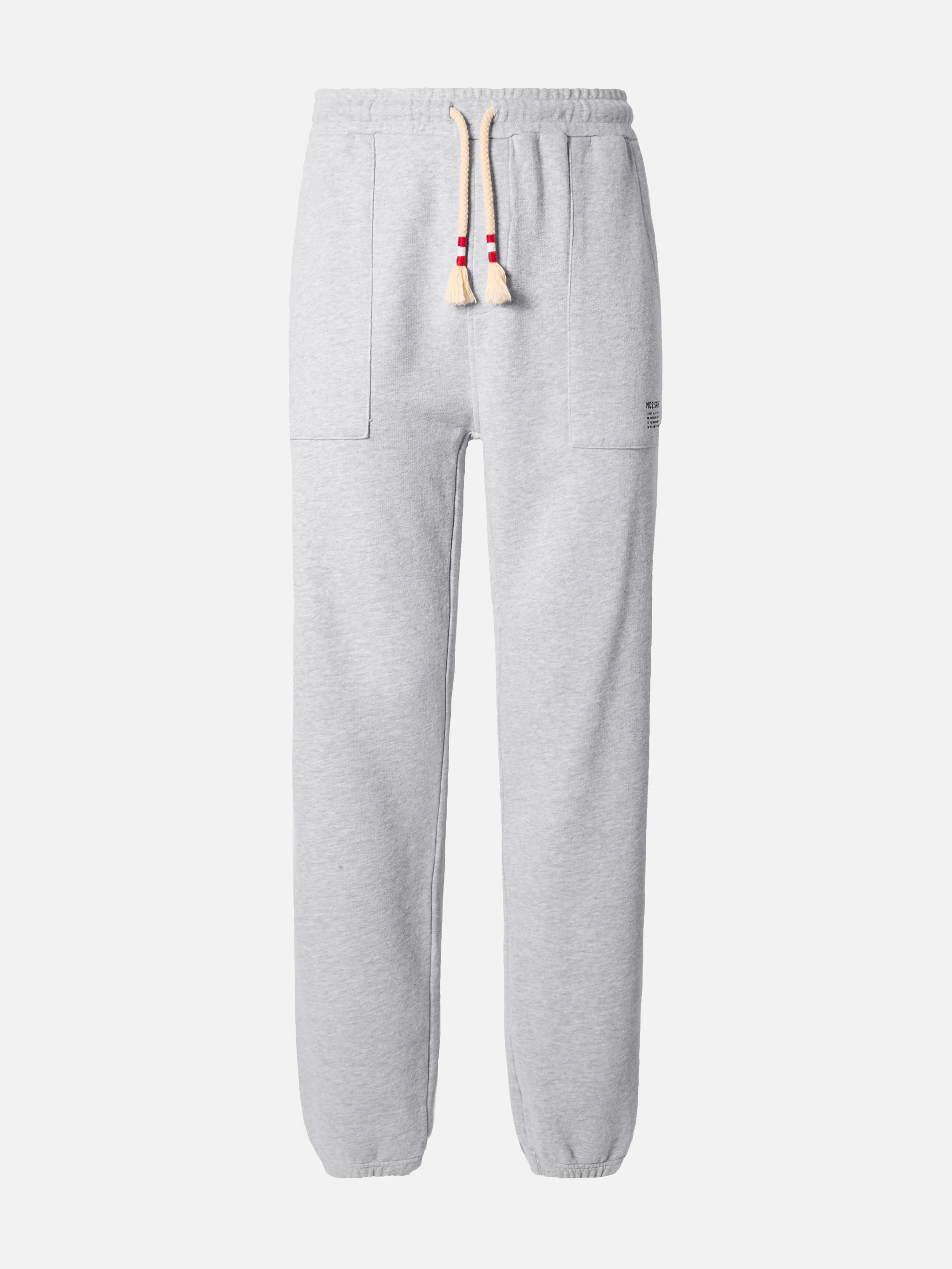 Grey mélange track pants Bolt - Image 4