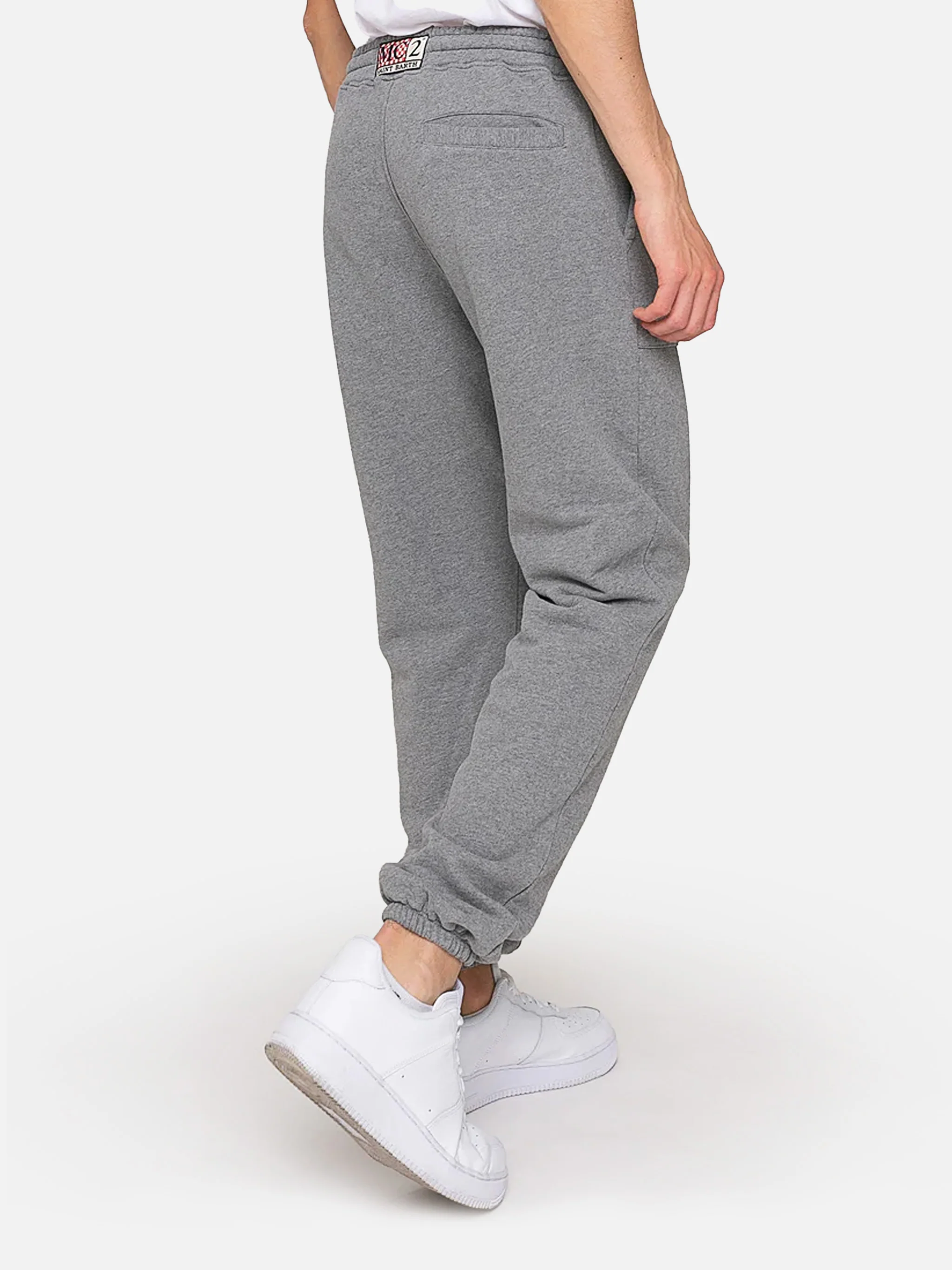 Grey mélange track pants | Pantone® Special Edition - Image 2