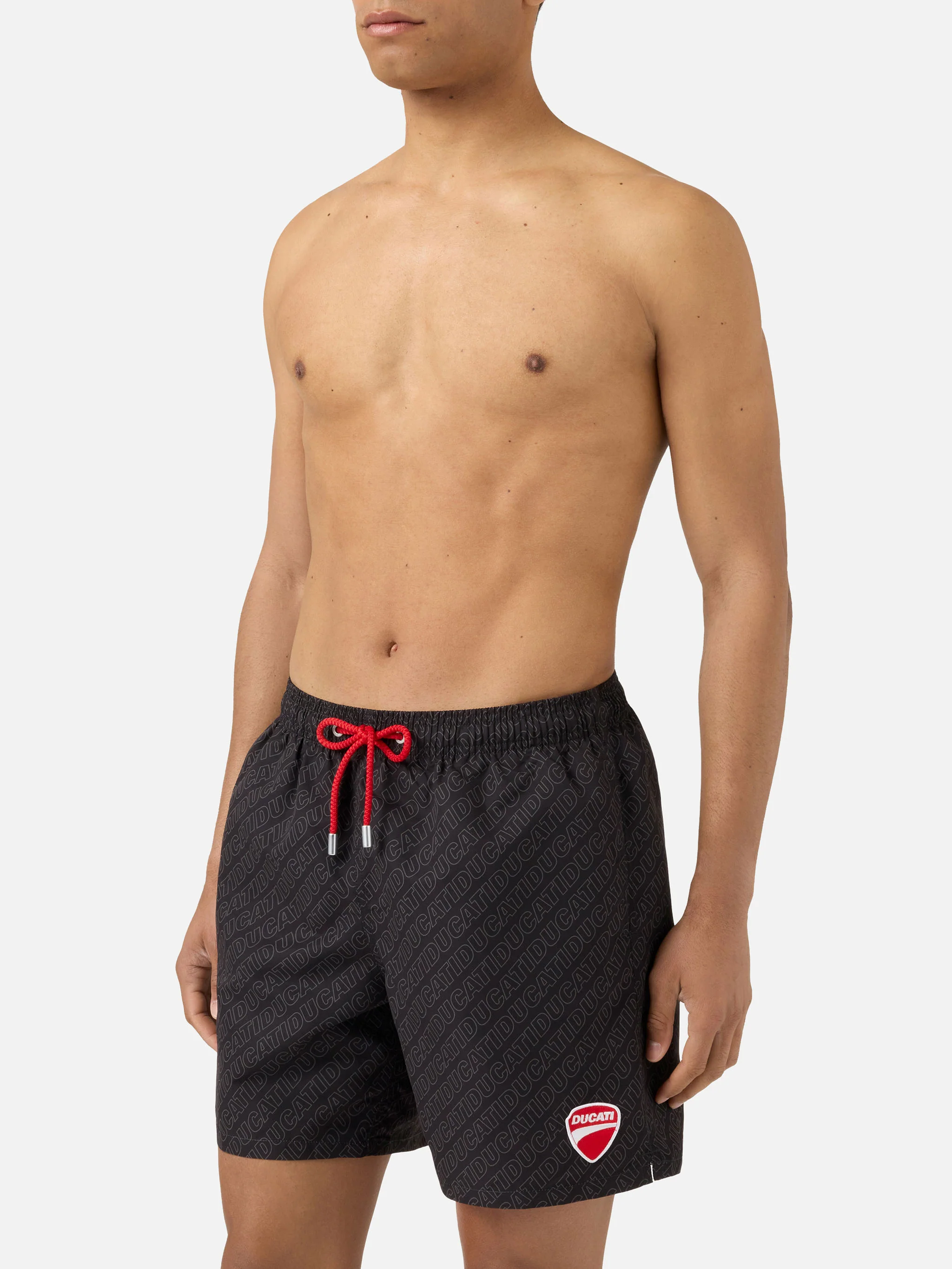 Gustavia swim shorts with Ducati print | Special Edition - Image 3