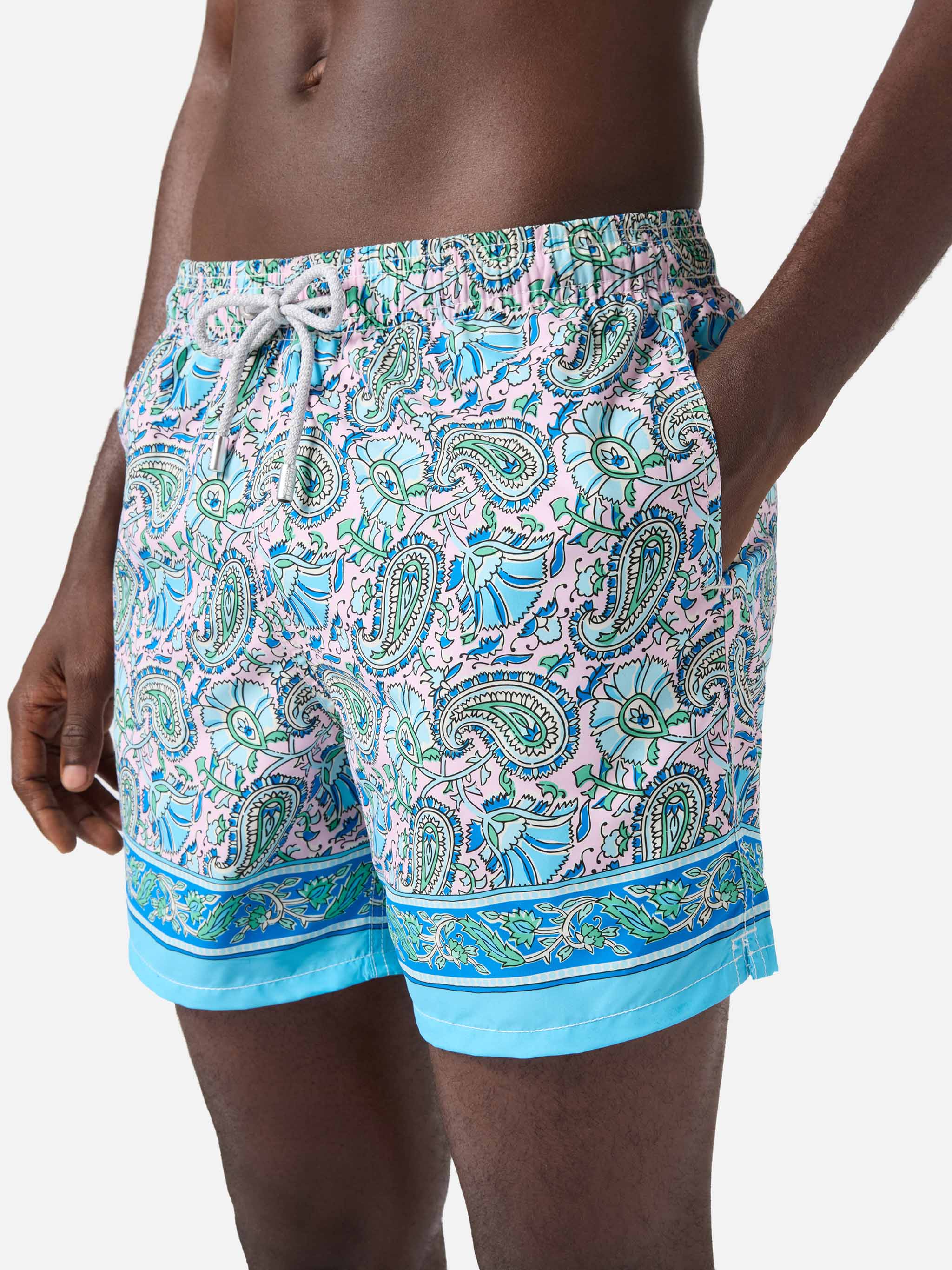 Gustavia swim shorts with paisley print | Special Edition - Image 4