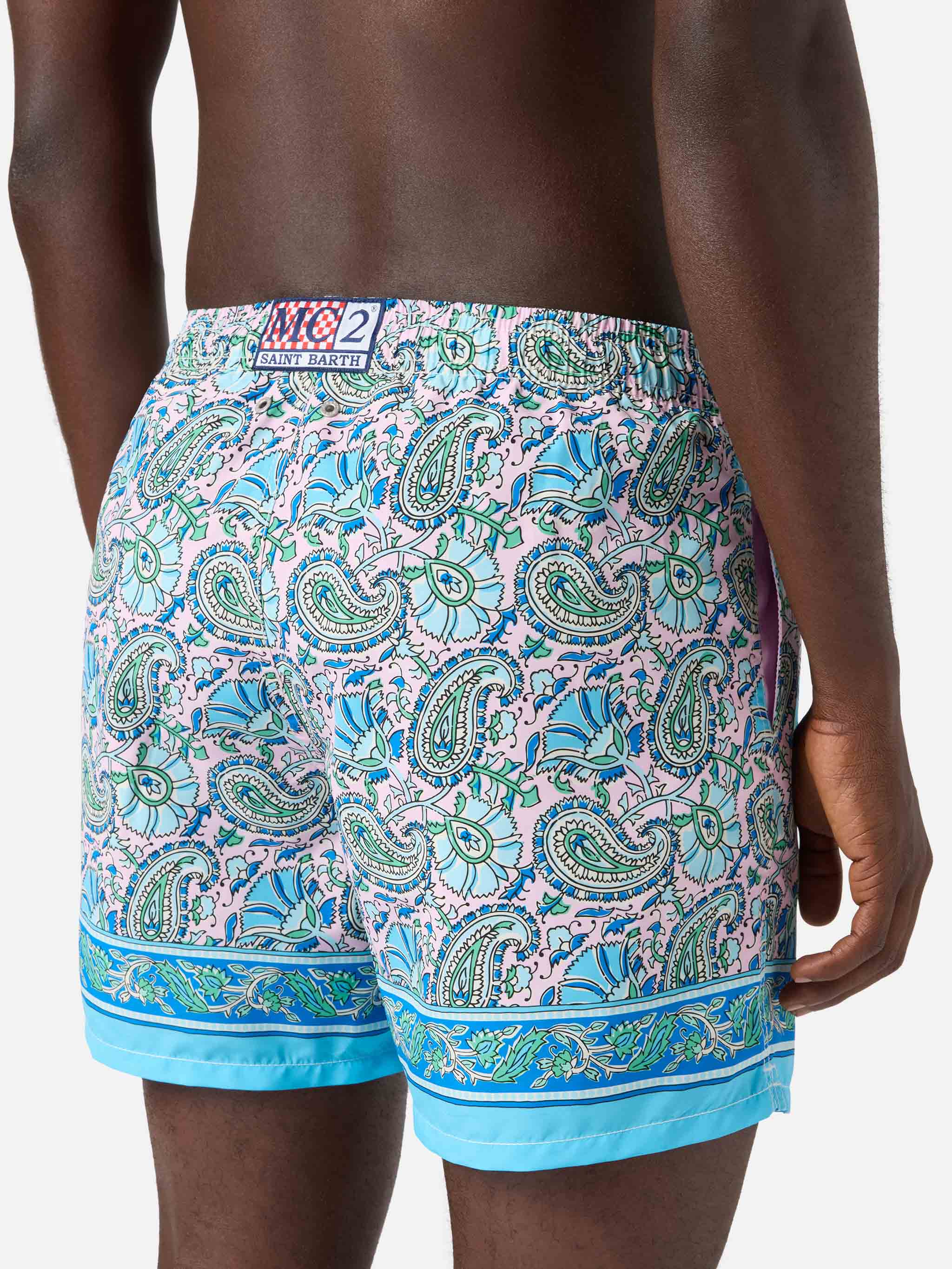Gustavia swim shorts with paisley print | Special Edition - Image 6