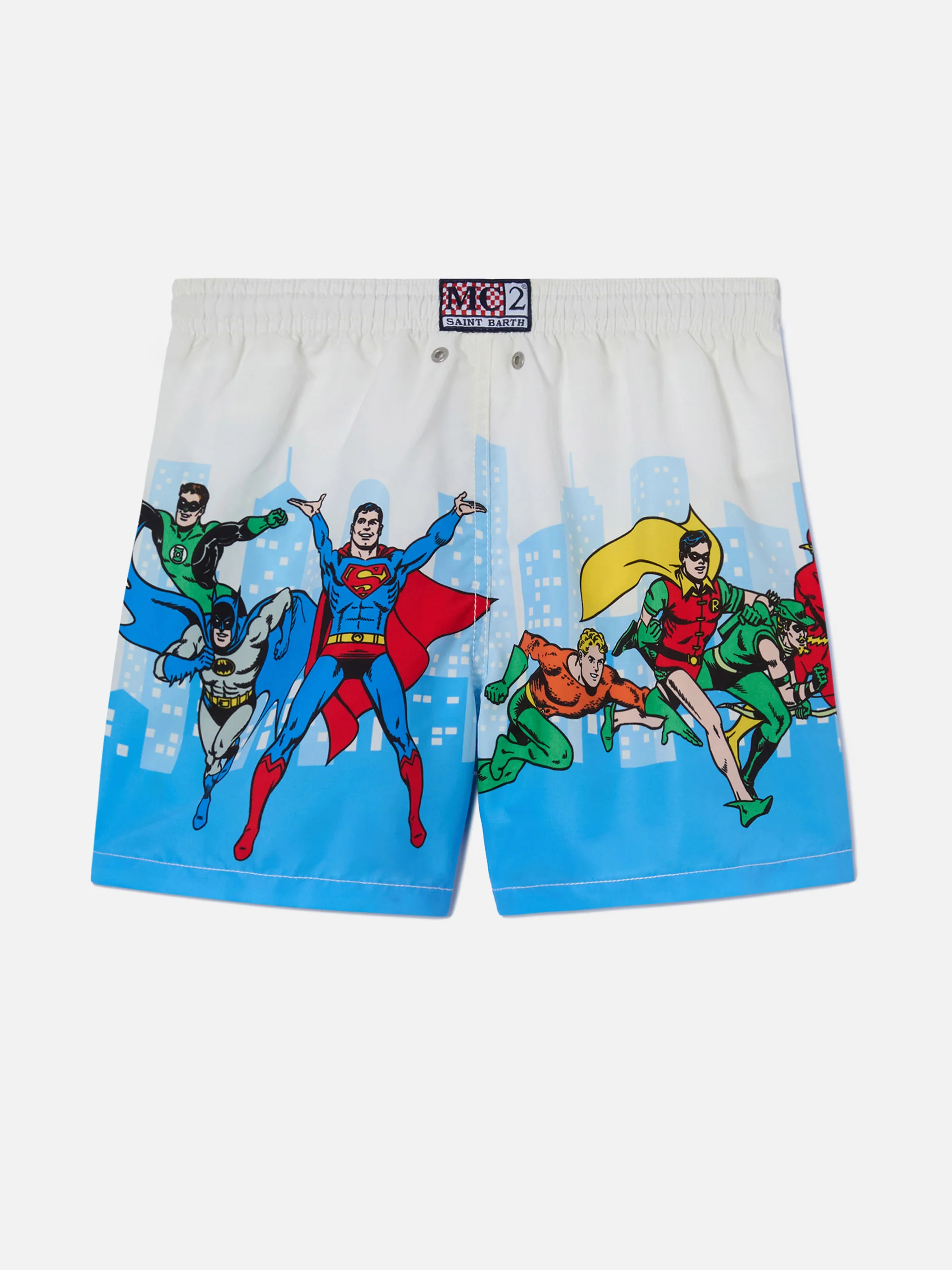 Haiti swim shorts Marvel Super Friends with placed print | Special Edition - Image 2