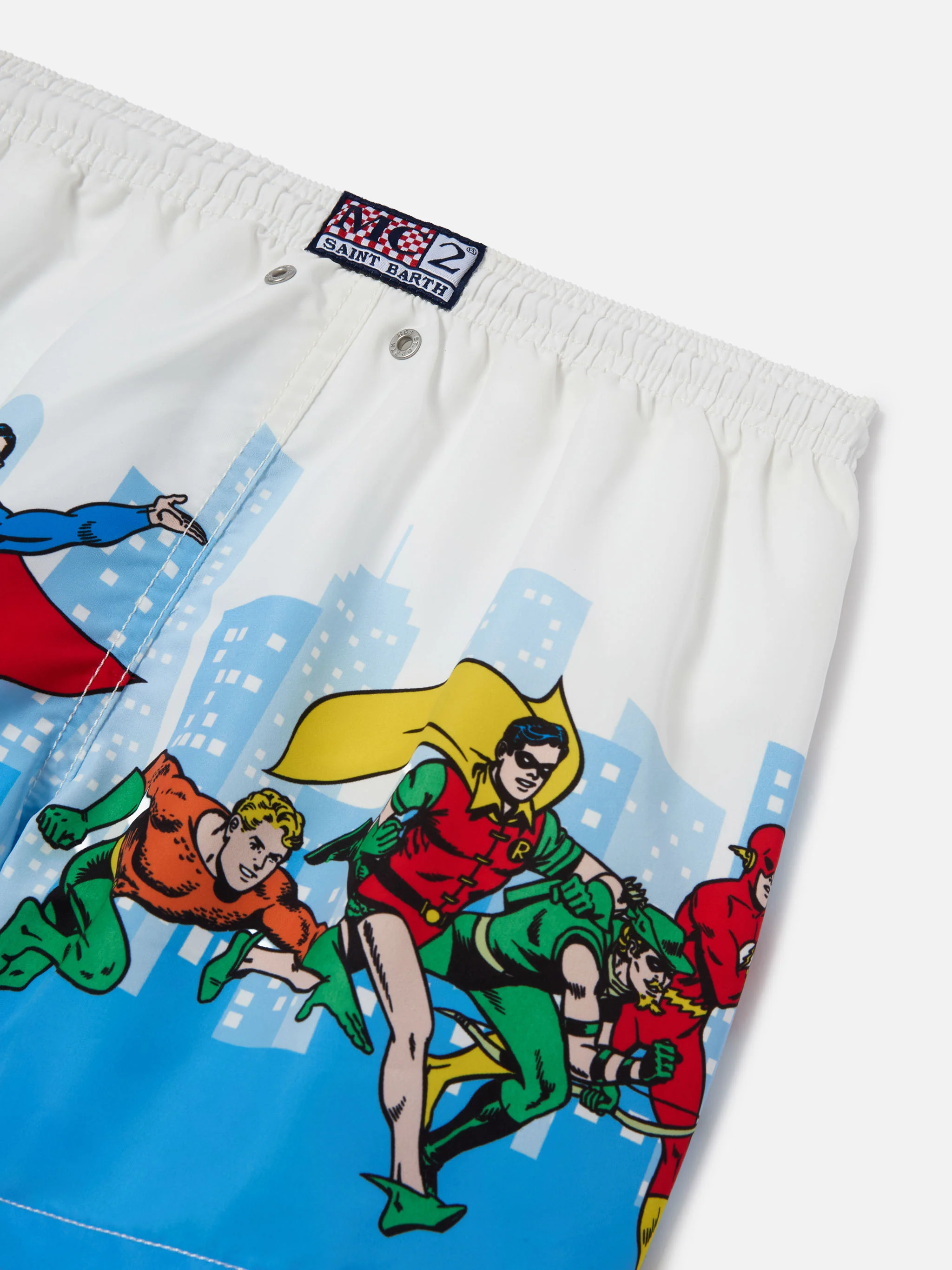 Haiti swim shorts Marvel Super Friends with placed print | Special Edition - Image 3