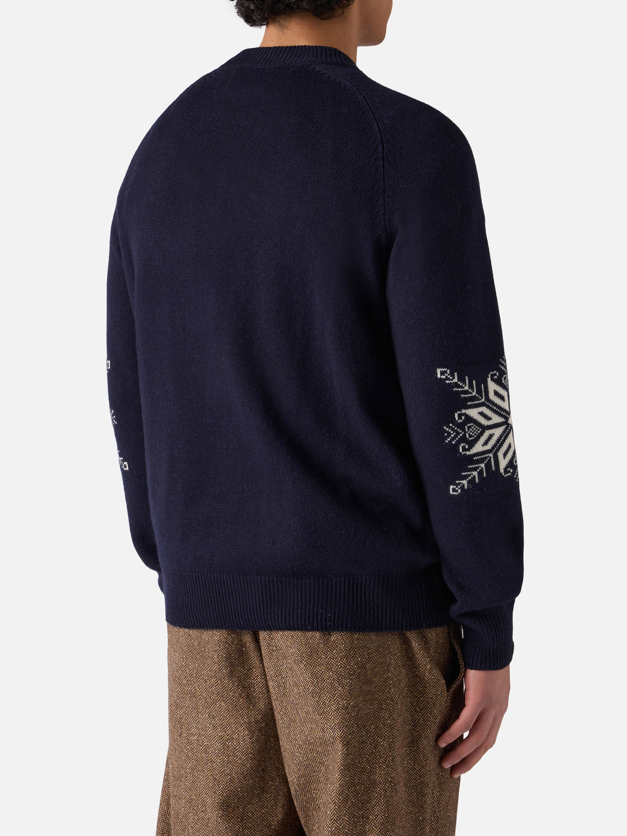 Half-turtleneck Davos with Alpine jacquard - Image 3