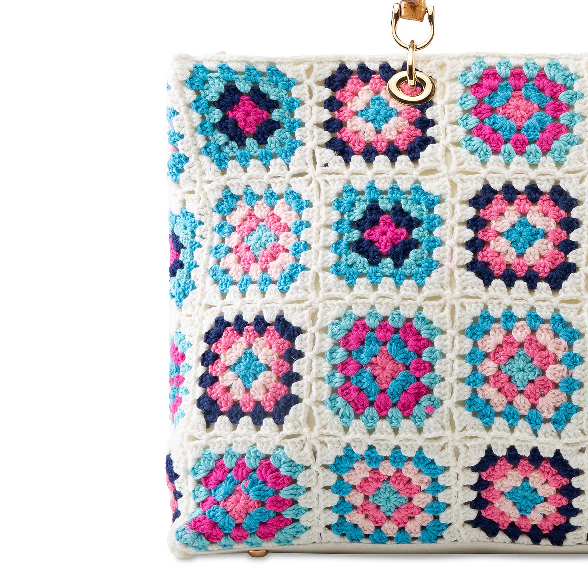 Victoria Crochet multicolor crochet bag - Image 4