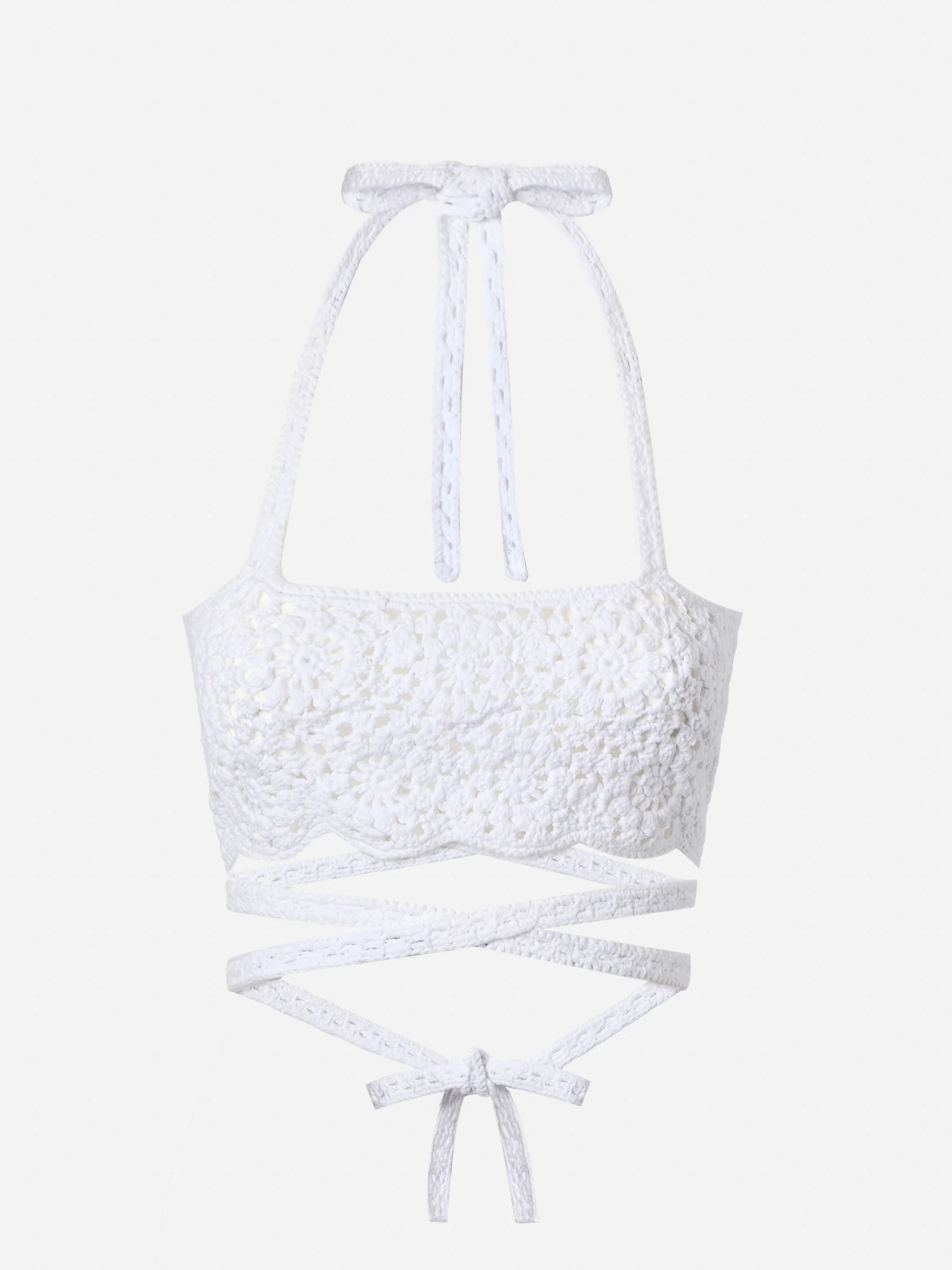 Handmade crochet flower top Alanis - Image 4