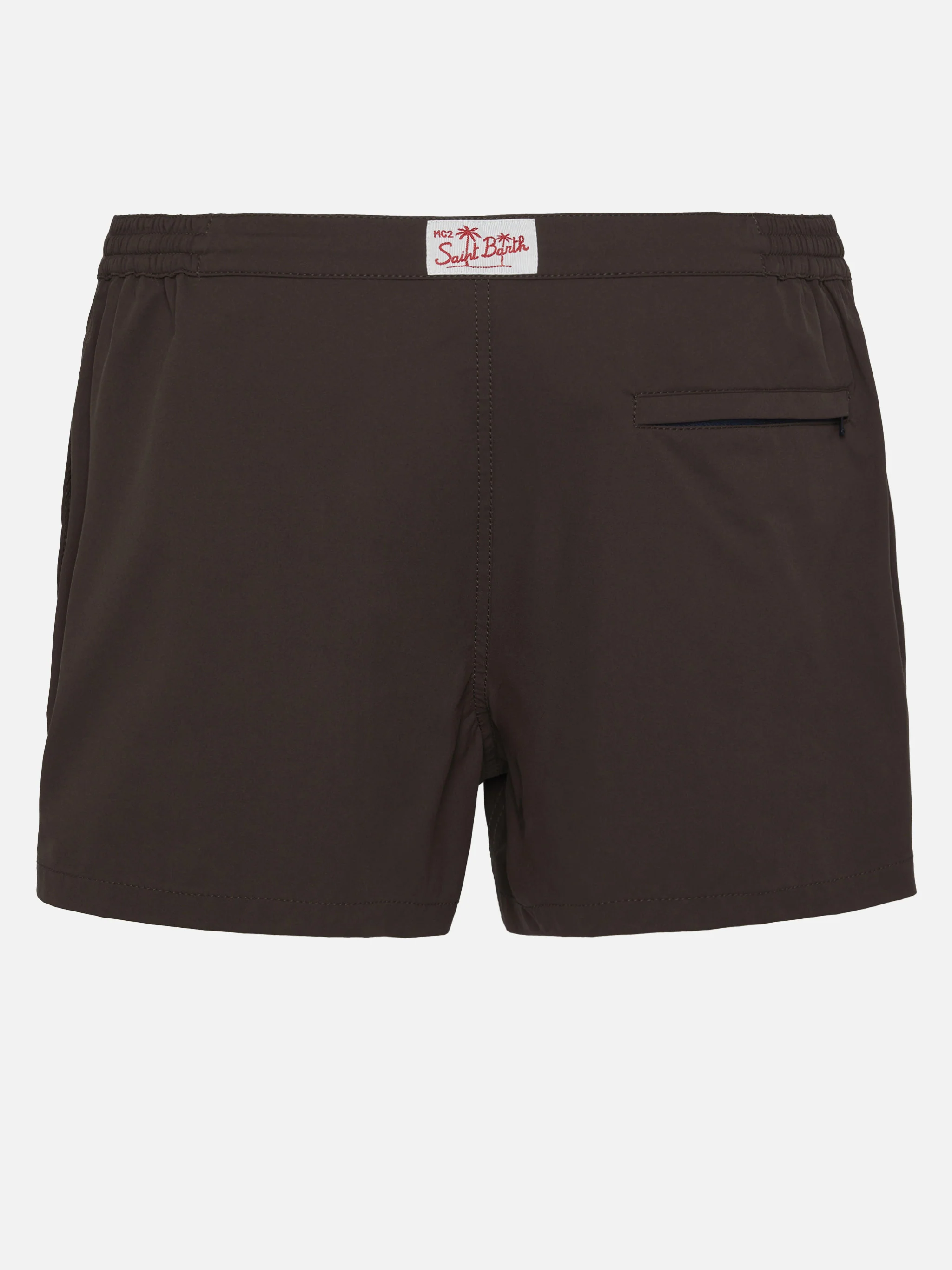 Harrys camel brown fitted cut swim shorts - Image 2