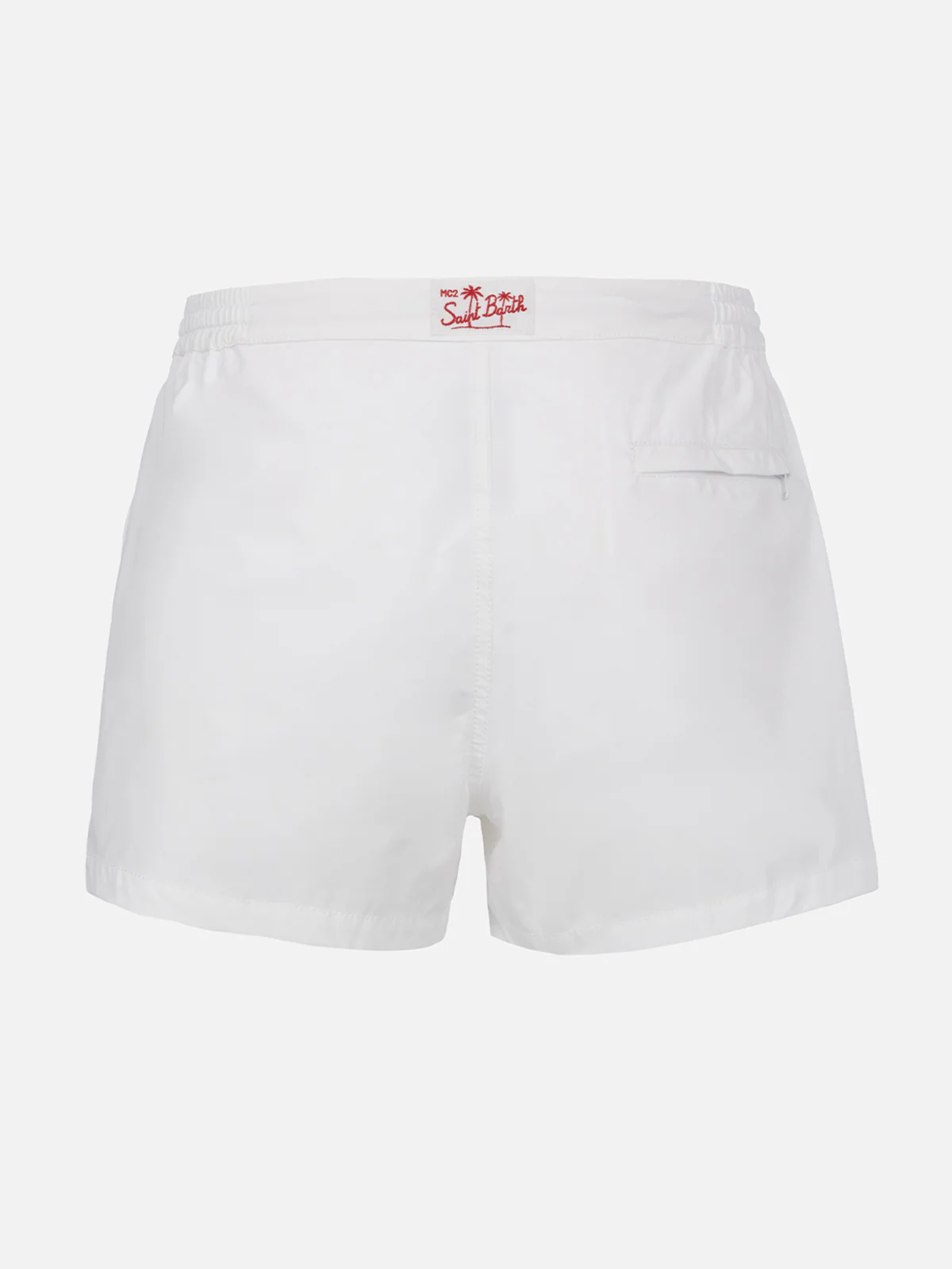 Harrys white fitted cut swim shorts - Image 2