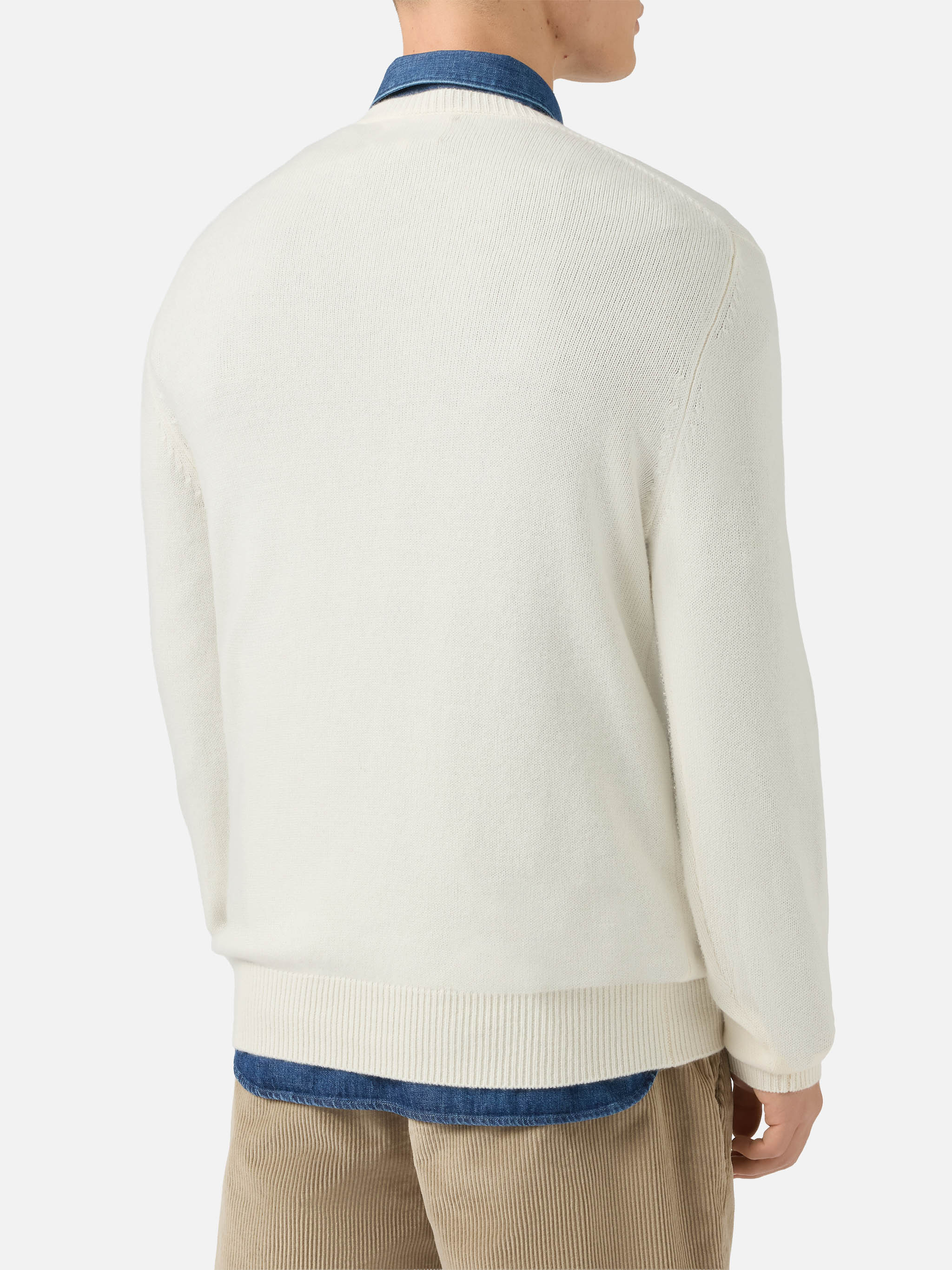 Heron Print sweater with Campiglio Road print - Image 3