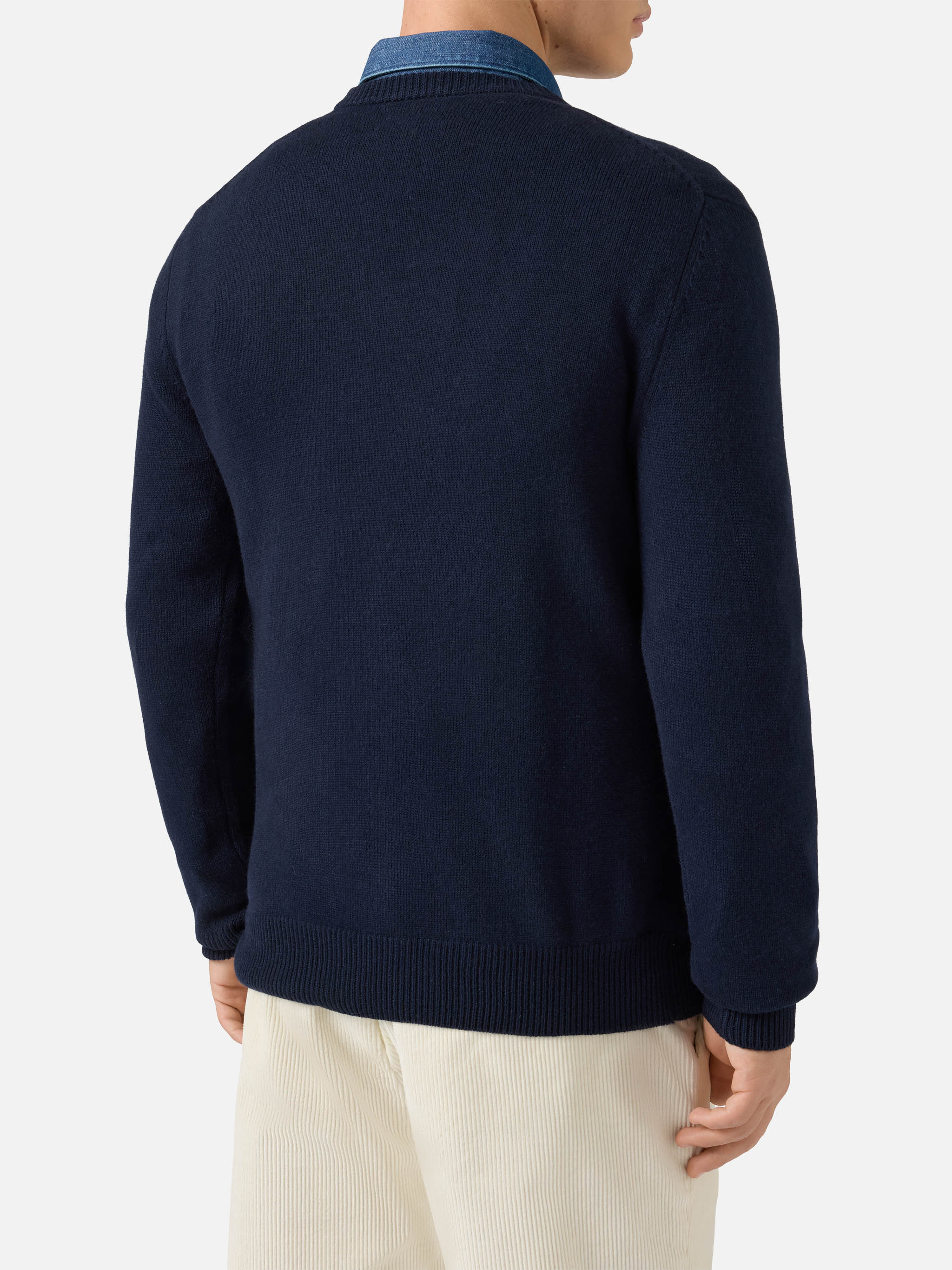 Heron crewneck with Peanuts holiday-theme jacquard | PEANUTS SPECIAL EDITION - Image 3