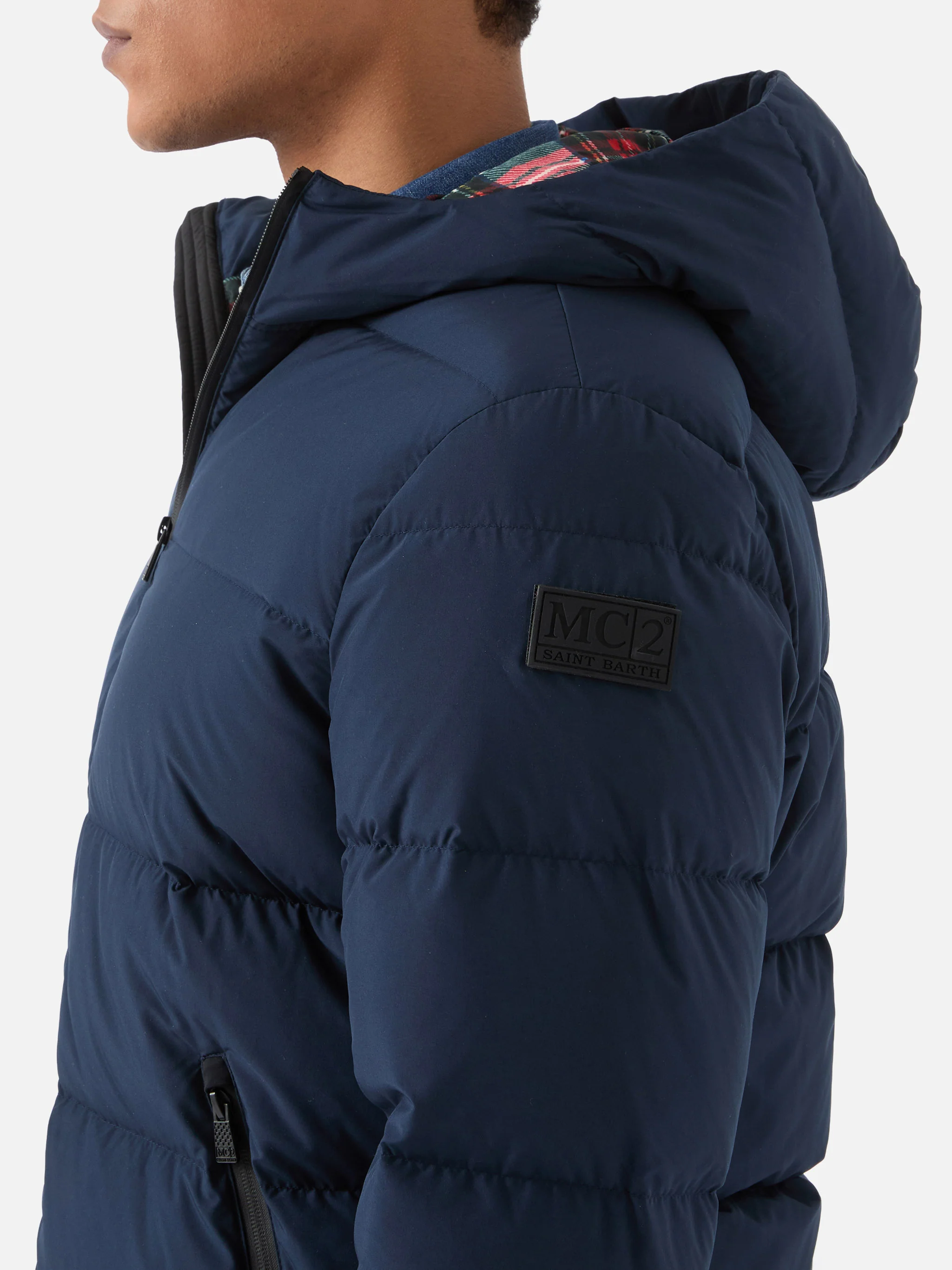 Hooded down padded jacket Snoopy print | Peanuts Special Edition - Image 3