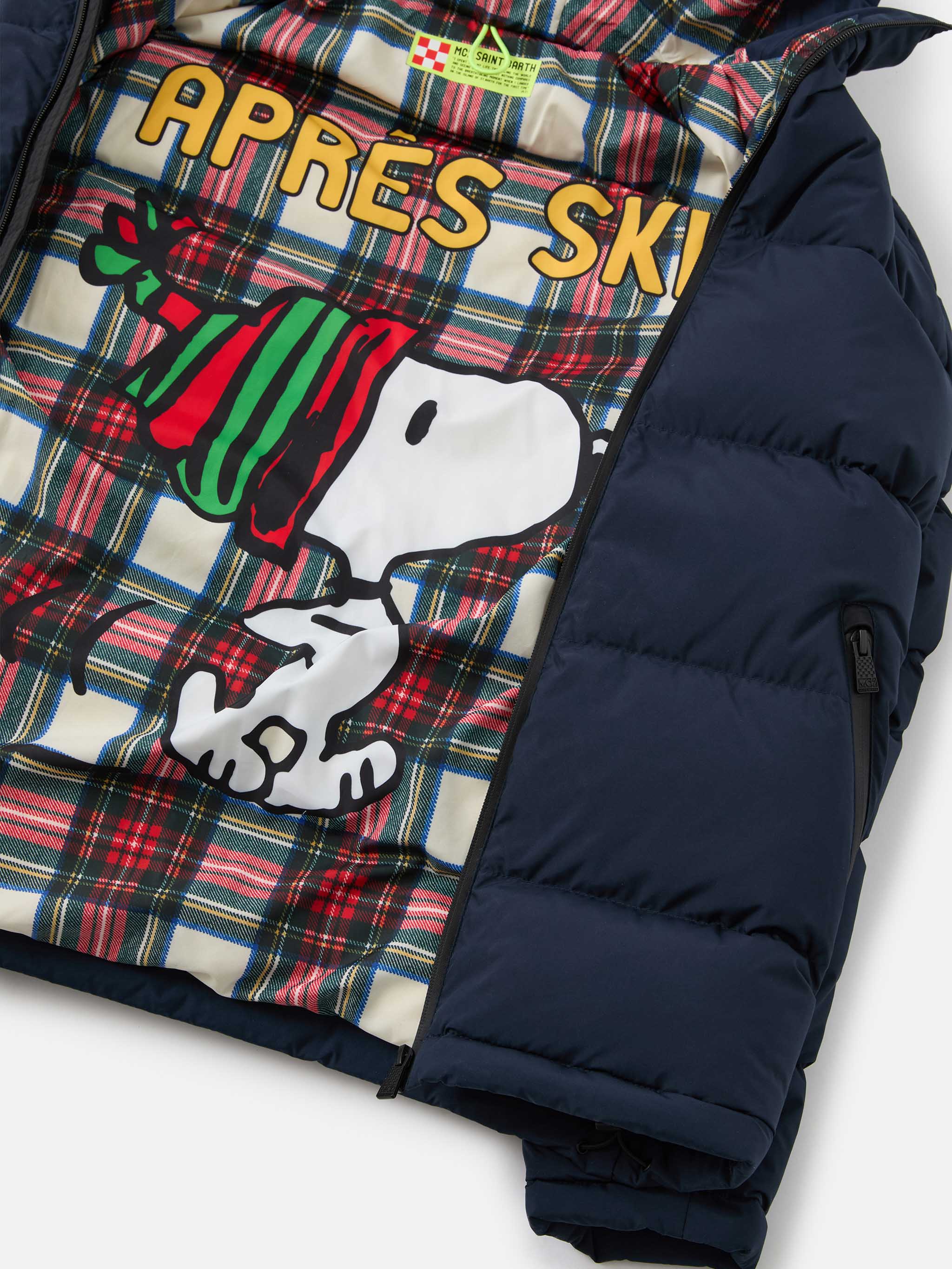 Hooded down padded jacket Snoopy print | Peanuts Special Edition - Image 6