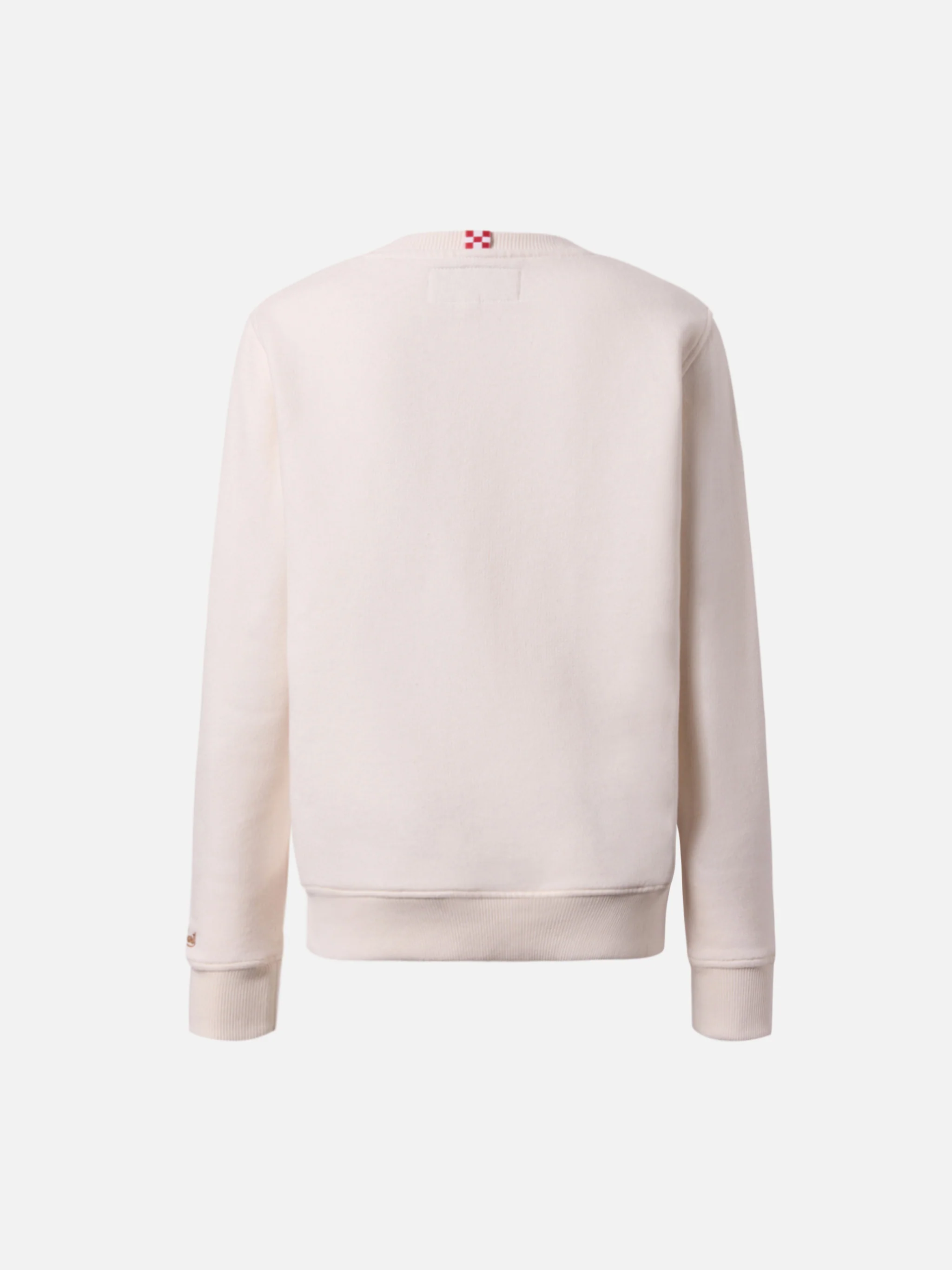 Hutton crewneck sweatshirt with Trudi bear terry patch | TRUDI SPECIAL EDITION - Image 3