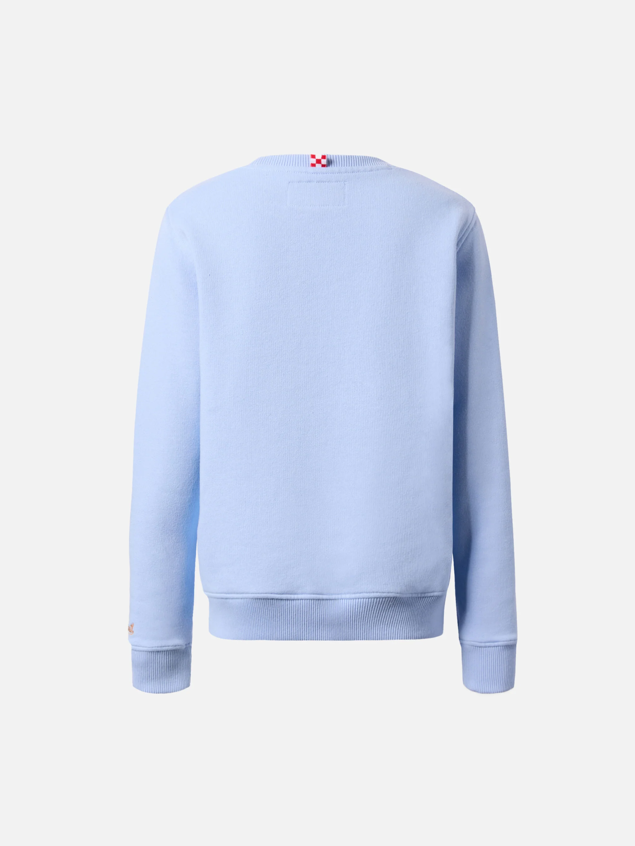 Hutton crewneck sweatshirt with Trudi lion terry patch | TRUDI SPECIAL EDITION - Image 4