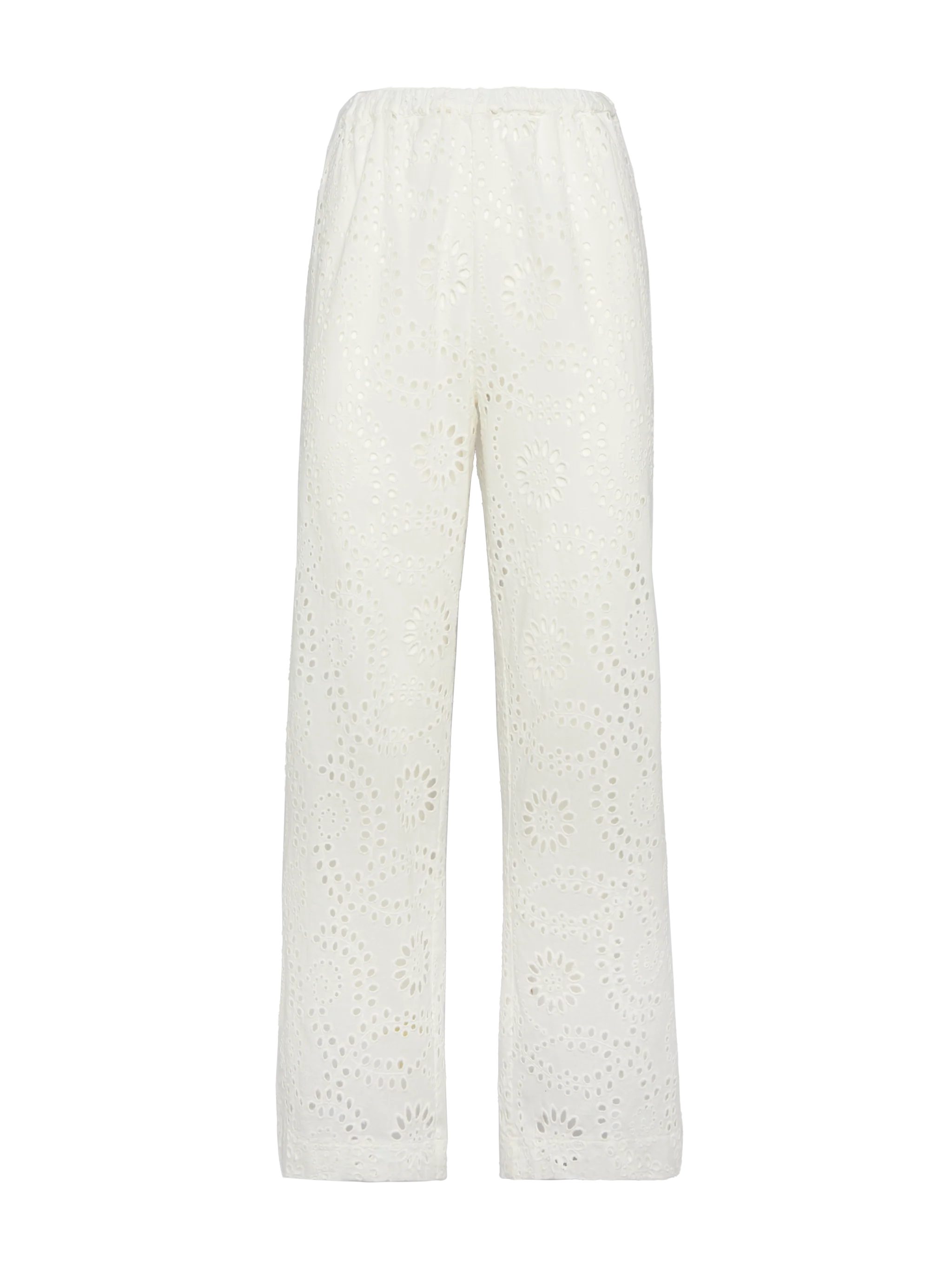 Inez white Sangallo lace pants - Image 5