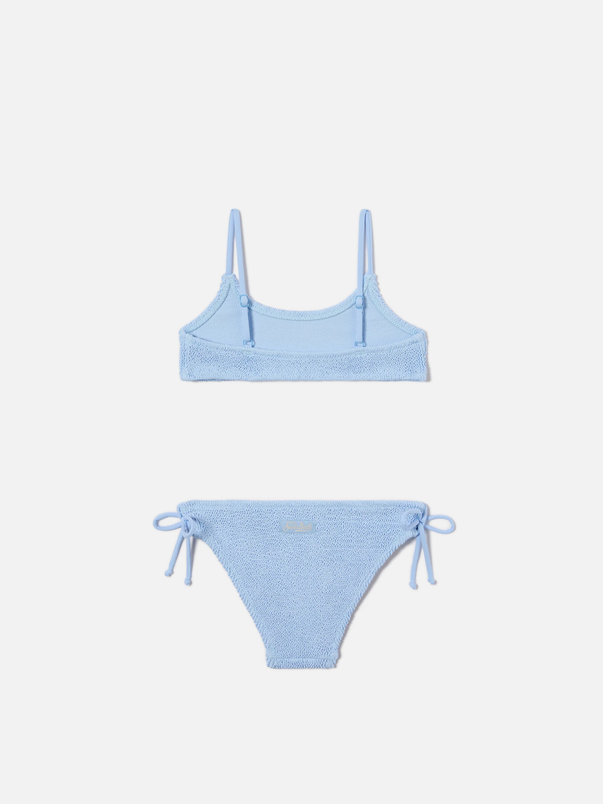 Jaiden light blue crinkle bikini - Image 2