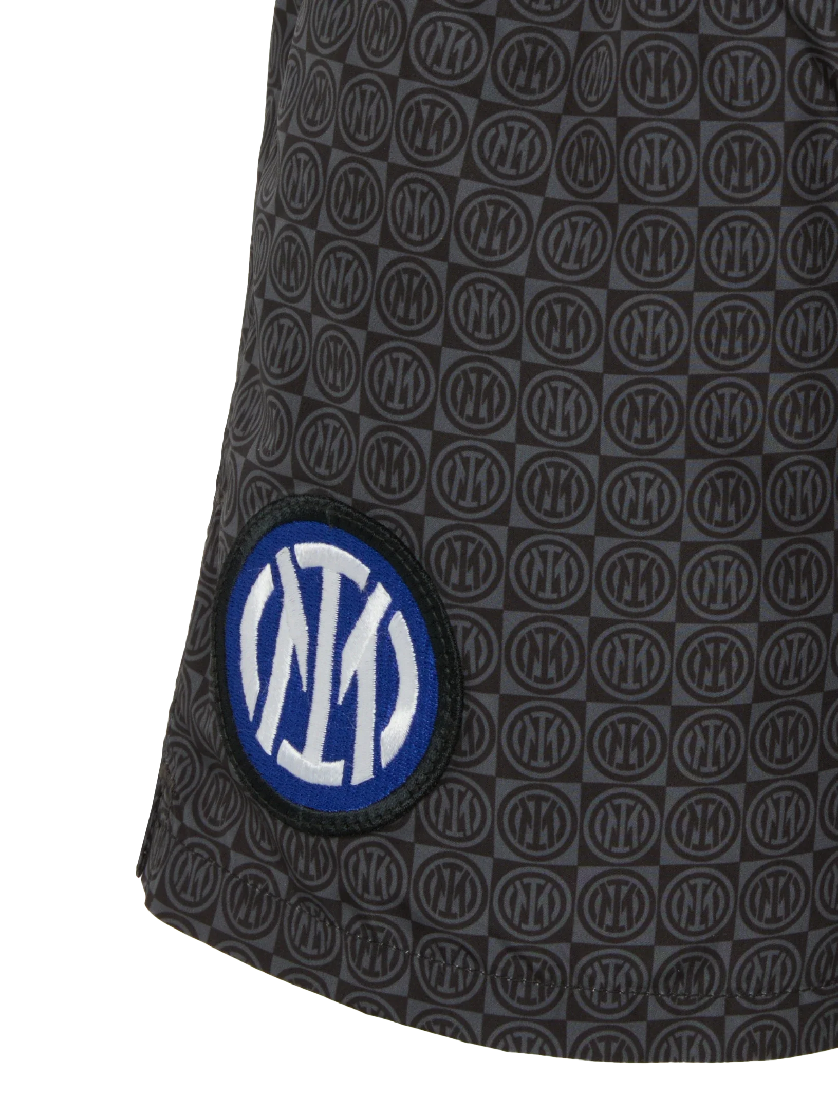 Jean Lighting lightweight fabric swim shorts with Inter logo print | INTER FC SPECIAL EDITION - Image 3