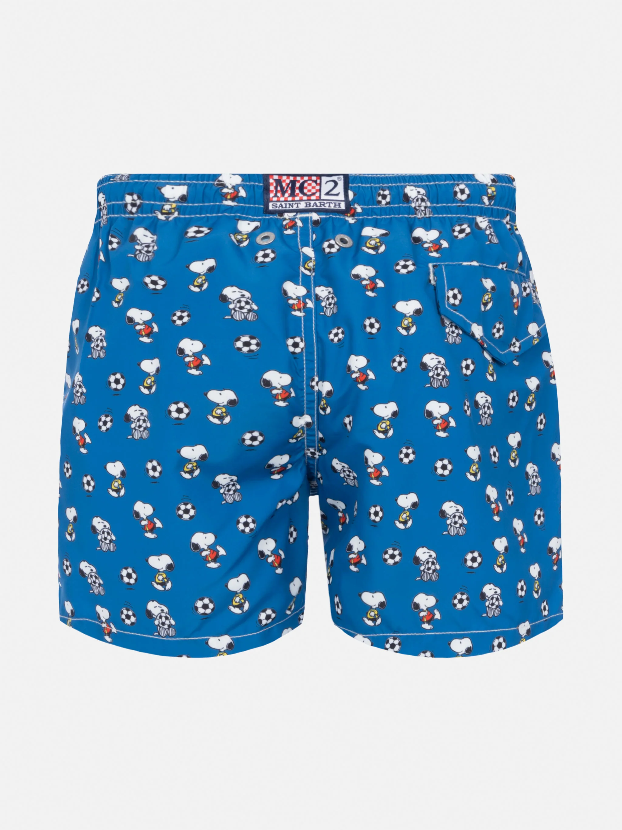 Jean Lighting lightweight fabric swim shorts with Snoopy print | SNOOPY PEANUTS® SPECIAL EDITION - Image 2