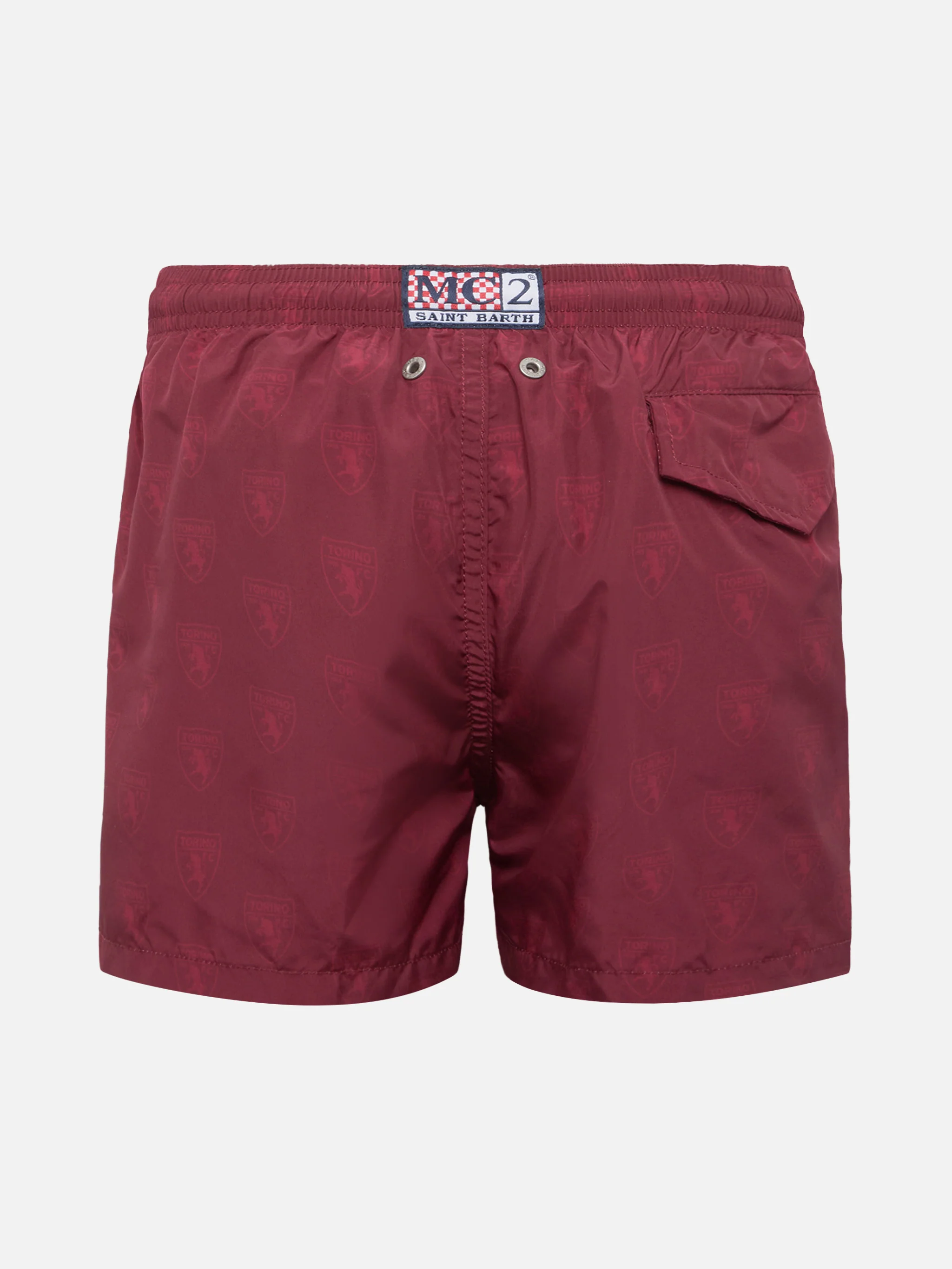 Jean Lighting lightweight fabric swim shorts with Torino logo print | TORINO FC SPECIAL EDITION - Image 2