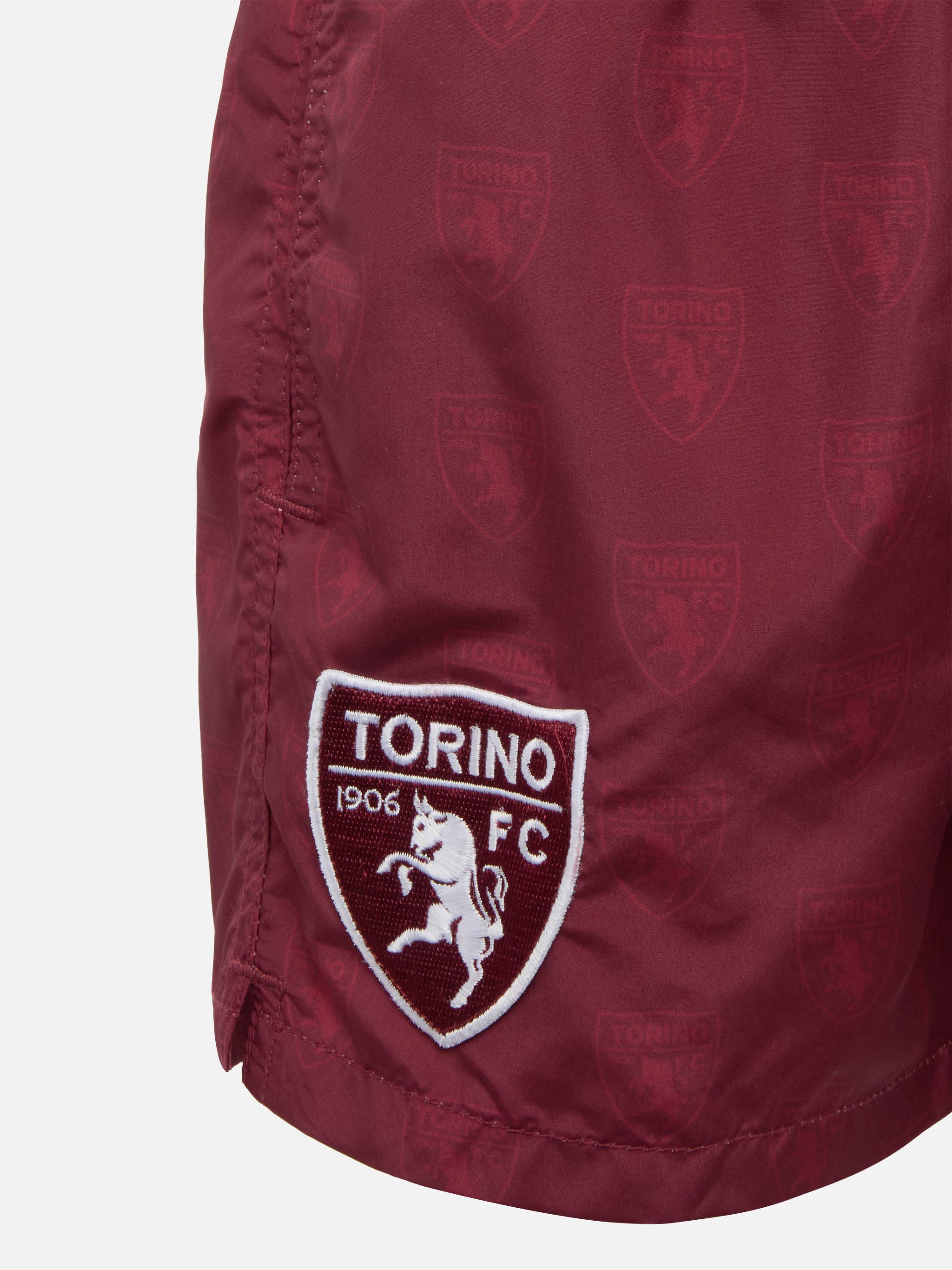 Jean Lighting lightweight fabric swim shorts with Torino logo print | TORINO FC SPECIAL EDITION - Image 3