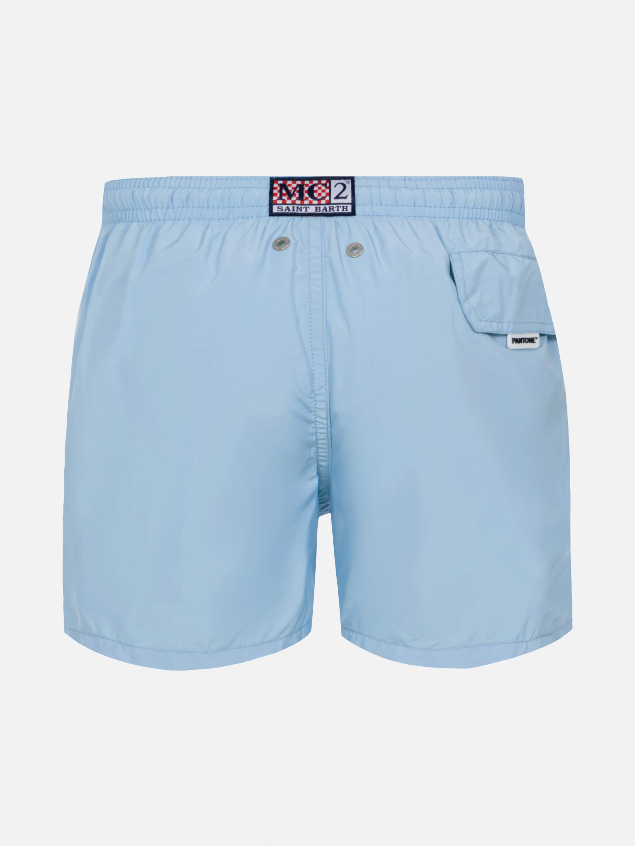 Jean Lighting Pantone lightweight sky blue swim shorts | PANTONE® SPECIAL EDITION - Image 2