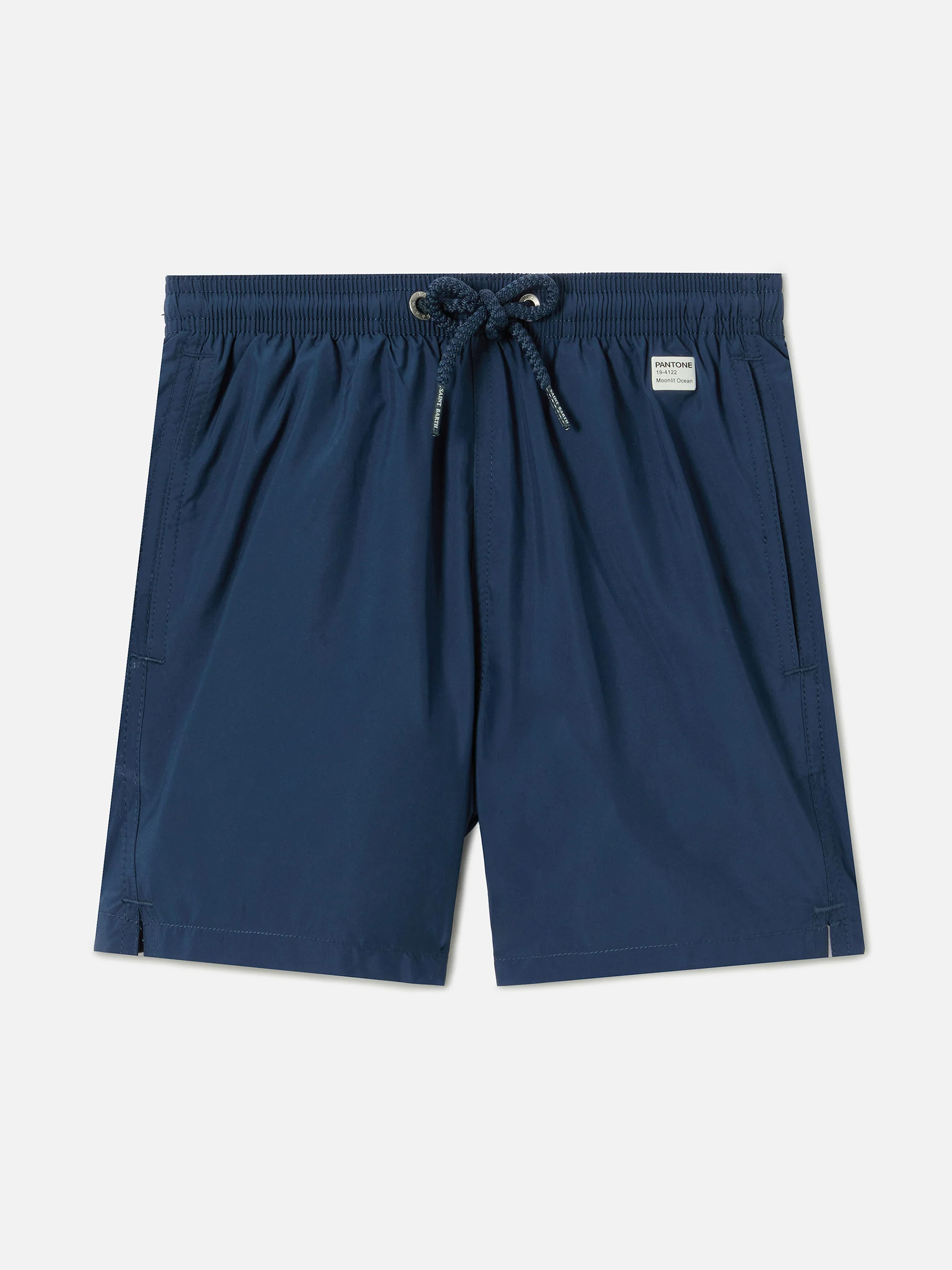 Jean Lighting Pantone swim shorts solid Blue Navy - Image 2