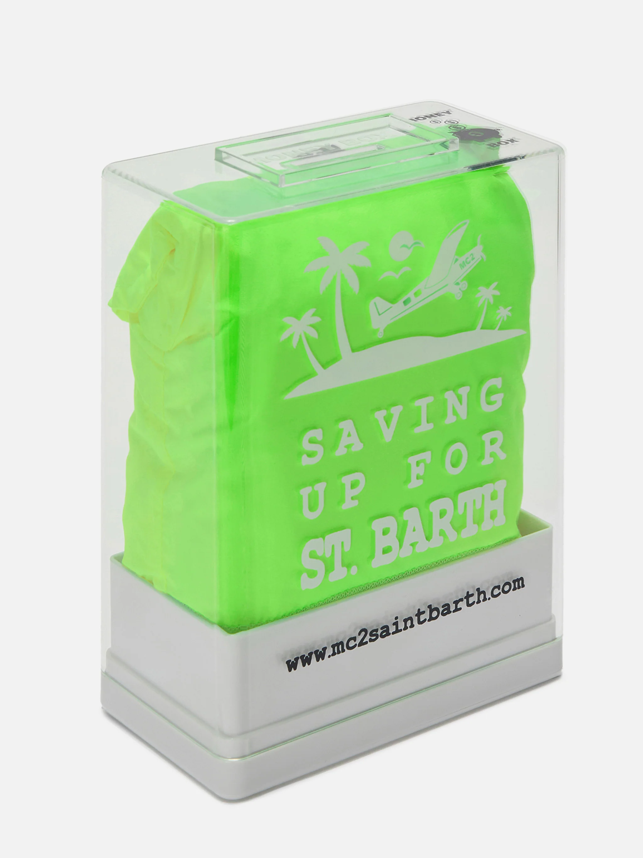 Jean Lighting Pantone swim shorts solid Fluo Green - Image 4