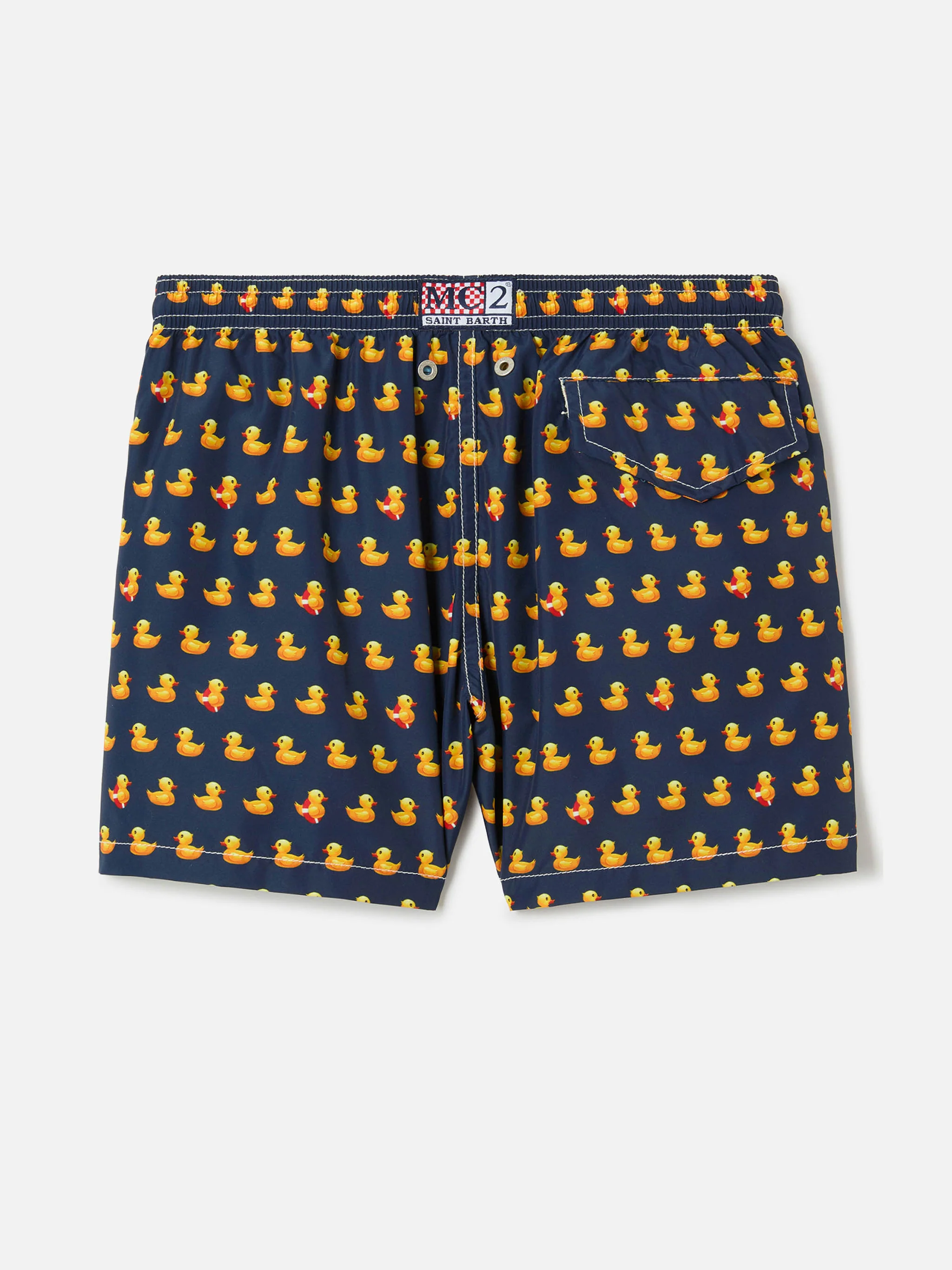 Jean Lighting swim shorts with Ducklings all-over print - Image 2