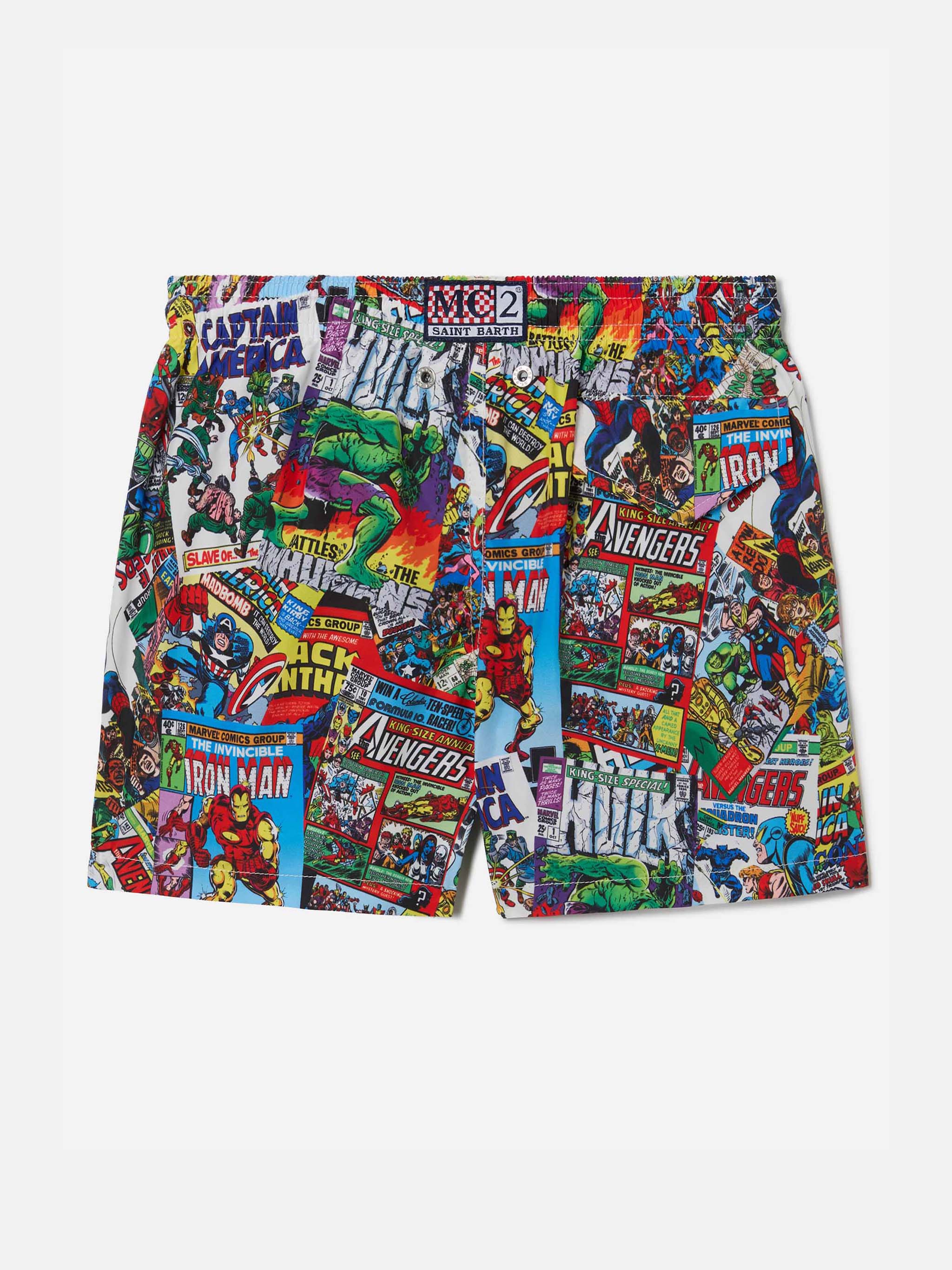 Jean Lighting swim shorts with Marvel all-over print | Special Edition - Image 2