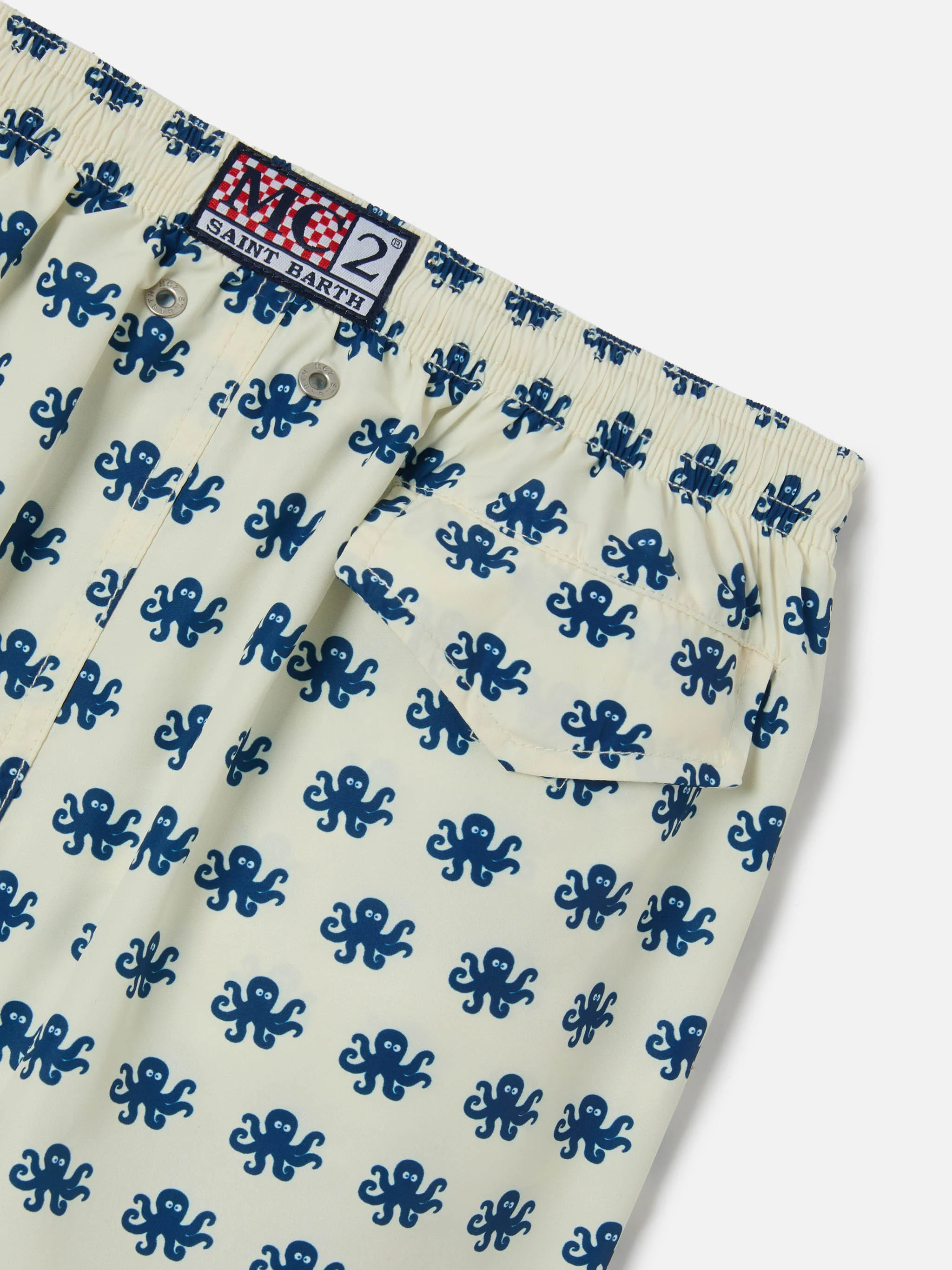 Jean Lighting swim shorts with Octopus all-over print - Image 3