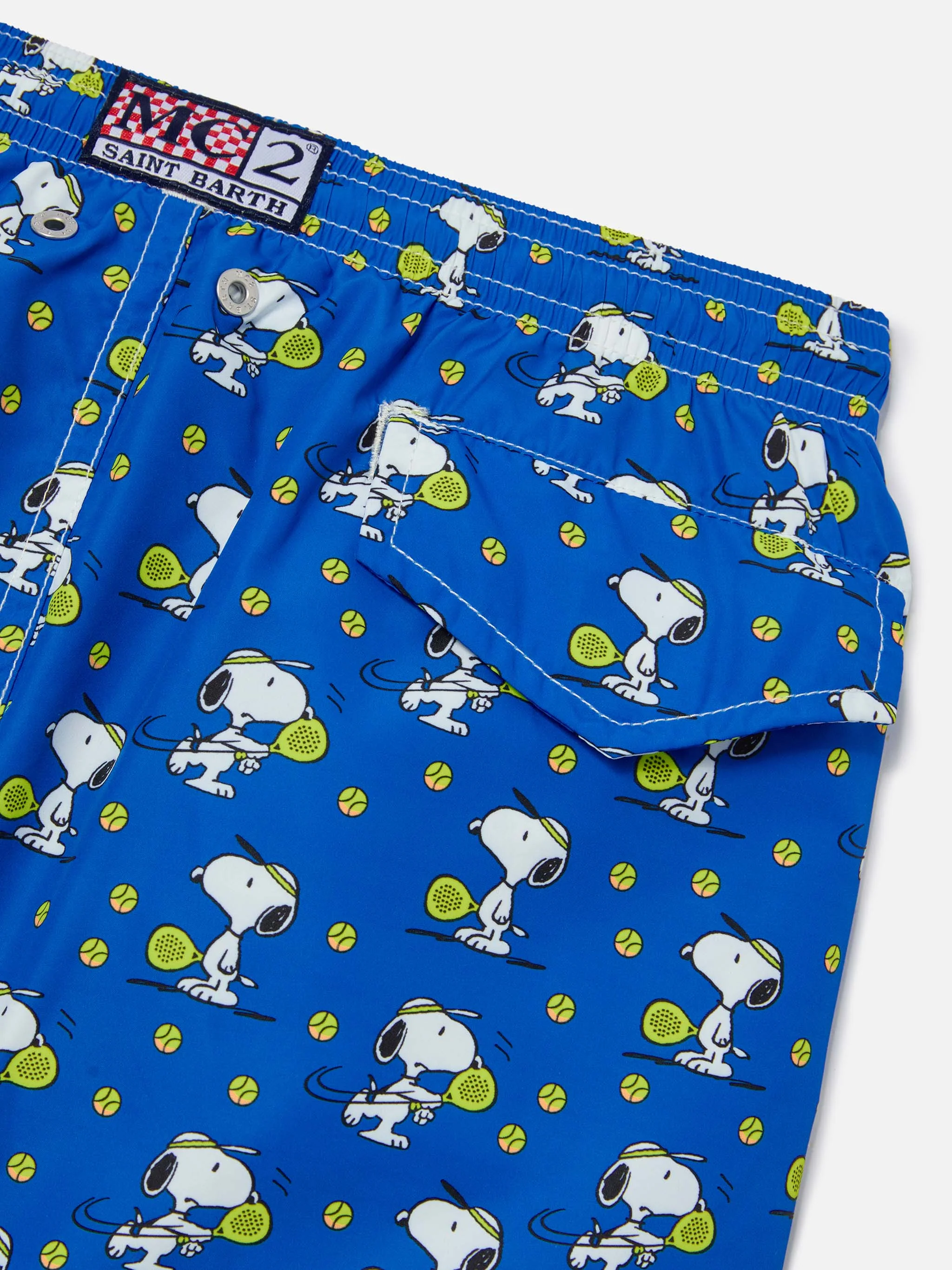 Jean Lighting swim shorts with Snoopy Padel print | Special Edition - Image 3