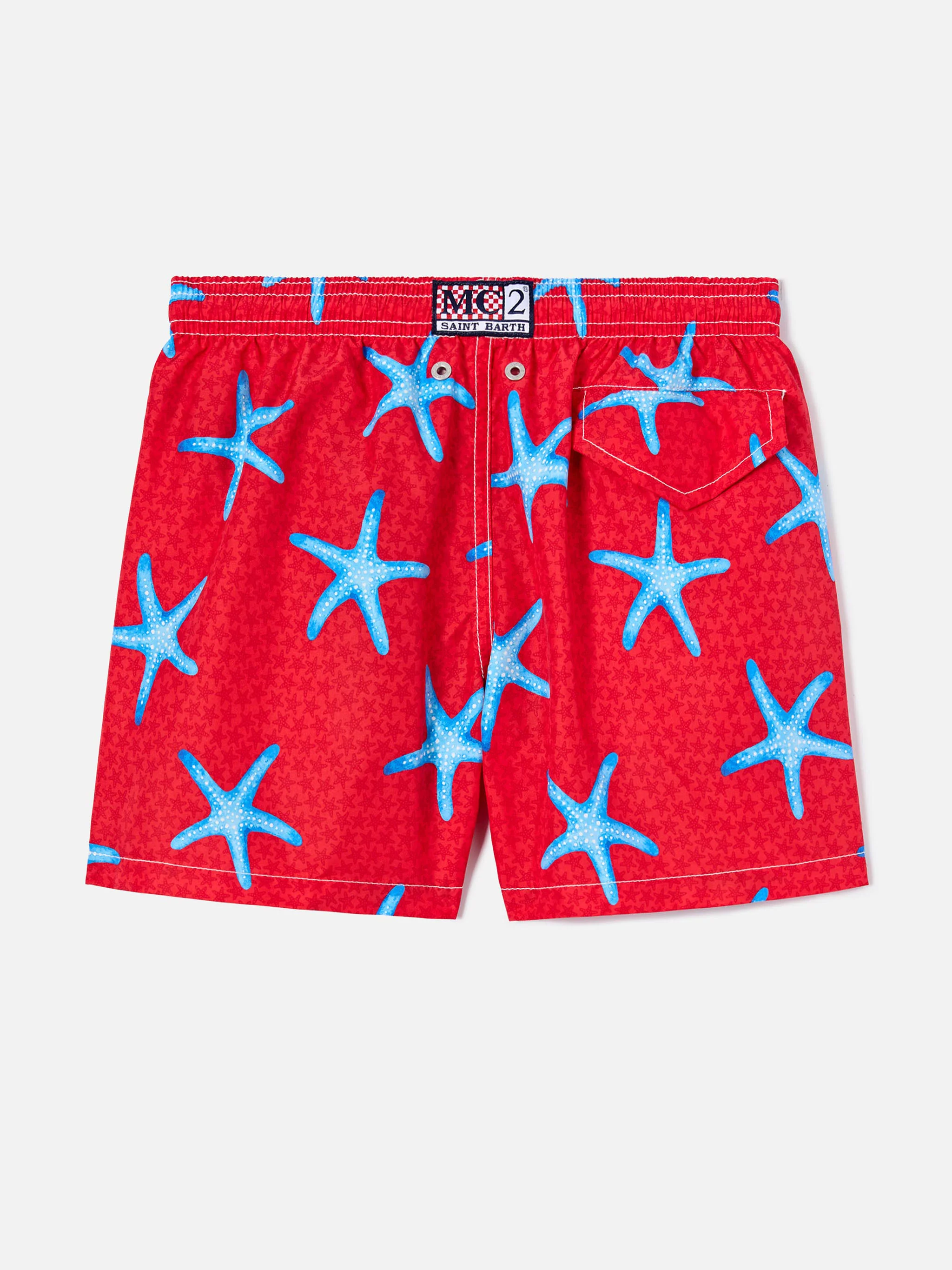 Jean Lighting swim shorts with Starfish all-over print - Image 2