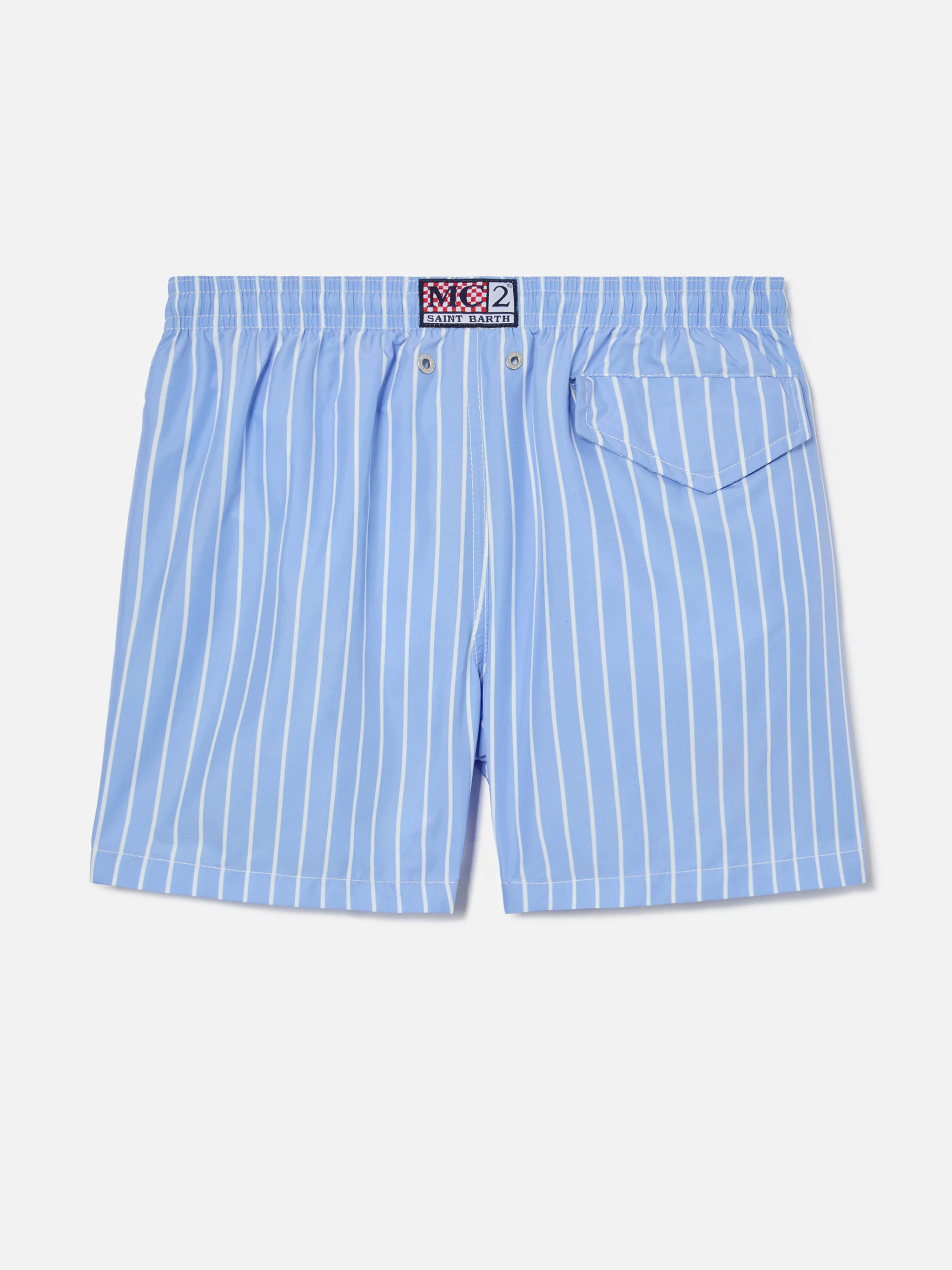 Jean Lighting swim shorts with striped pattern - Image 2