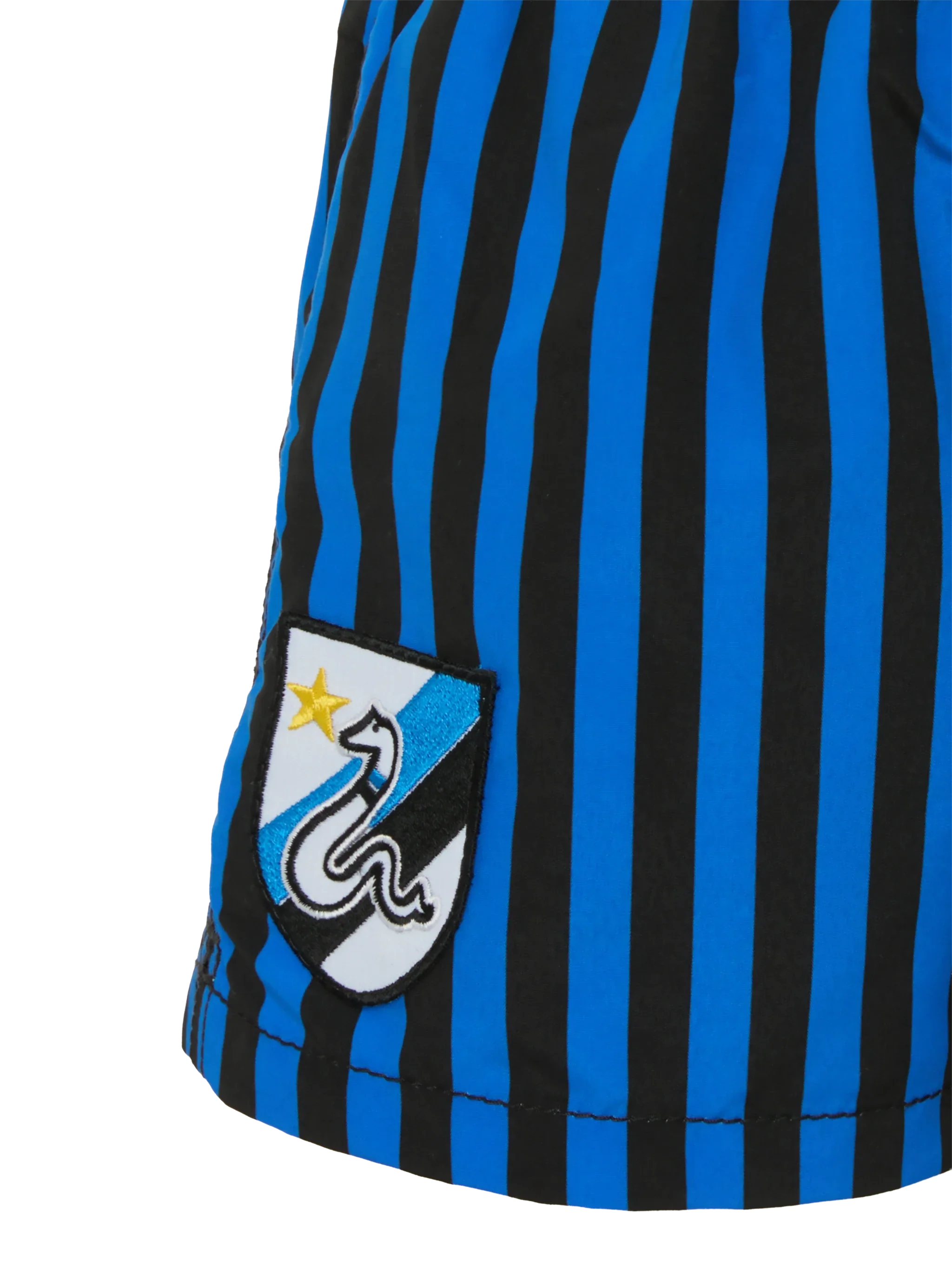 Jean mid-length swim shorts with Inter print | INTER FC SPECIAL EDITION - Image 3