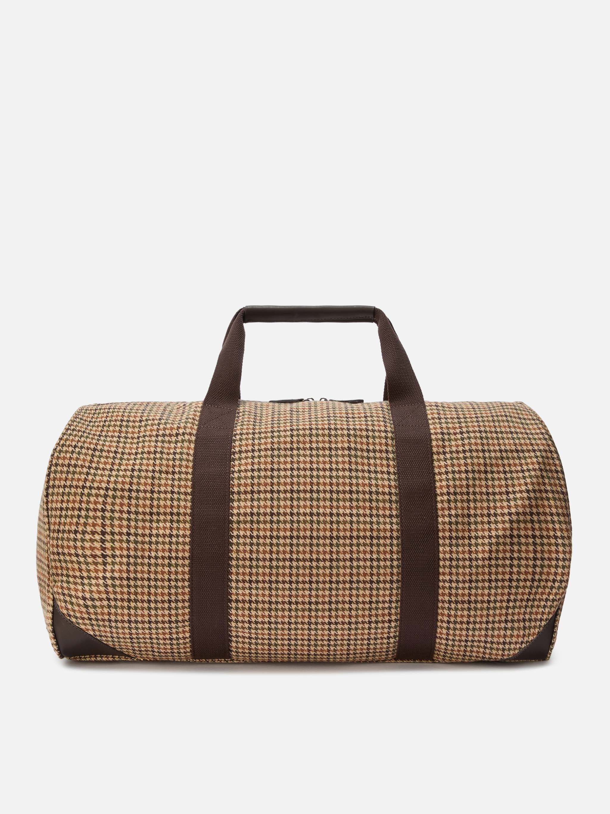 Jetleg Wool Travel Bag in tweed wool blend - Image 4