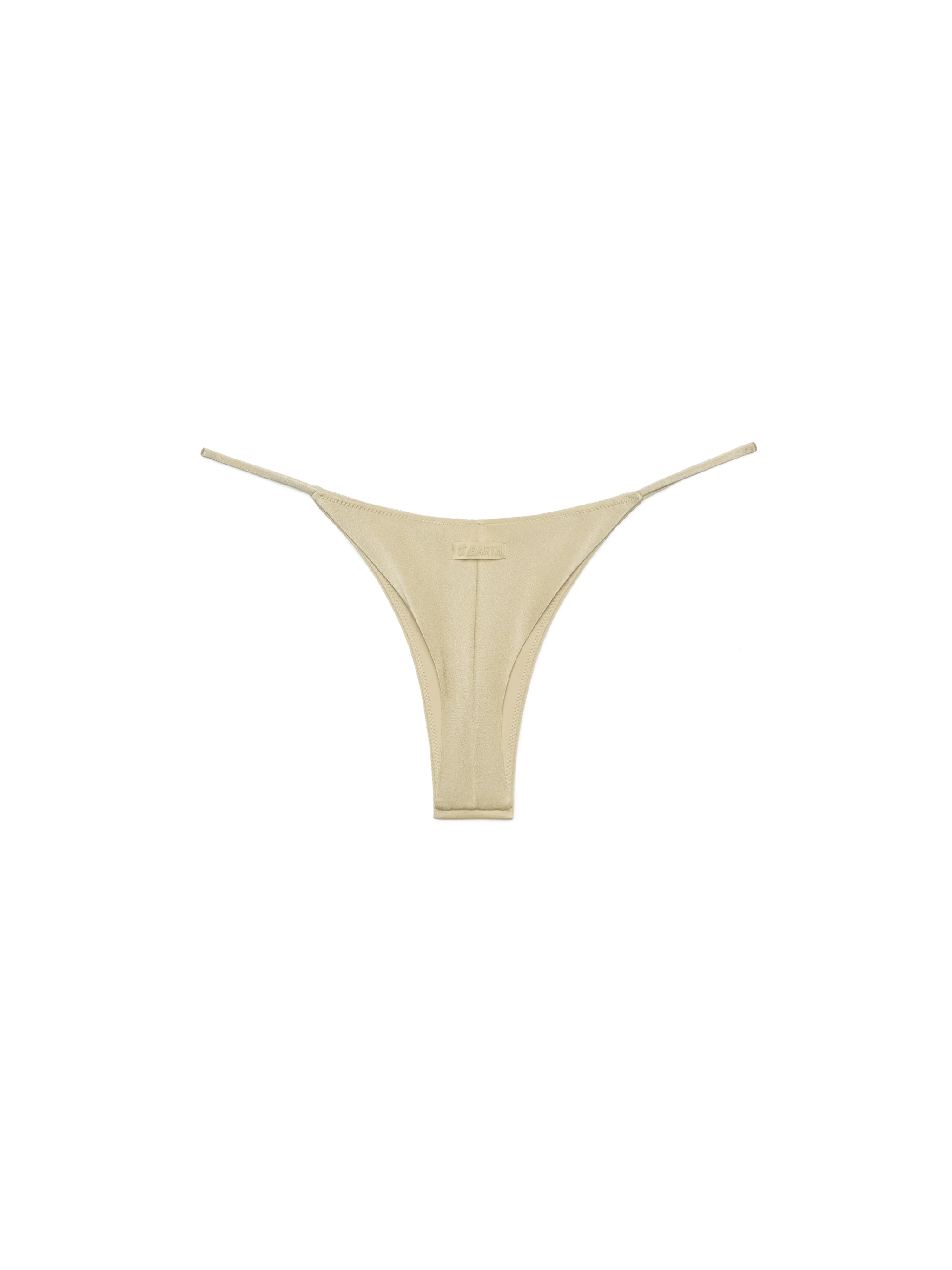 Jodene shimmer gold cheeky swim briefs - Image 3