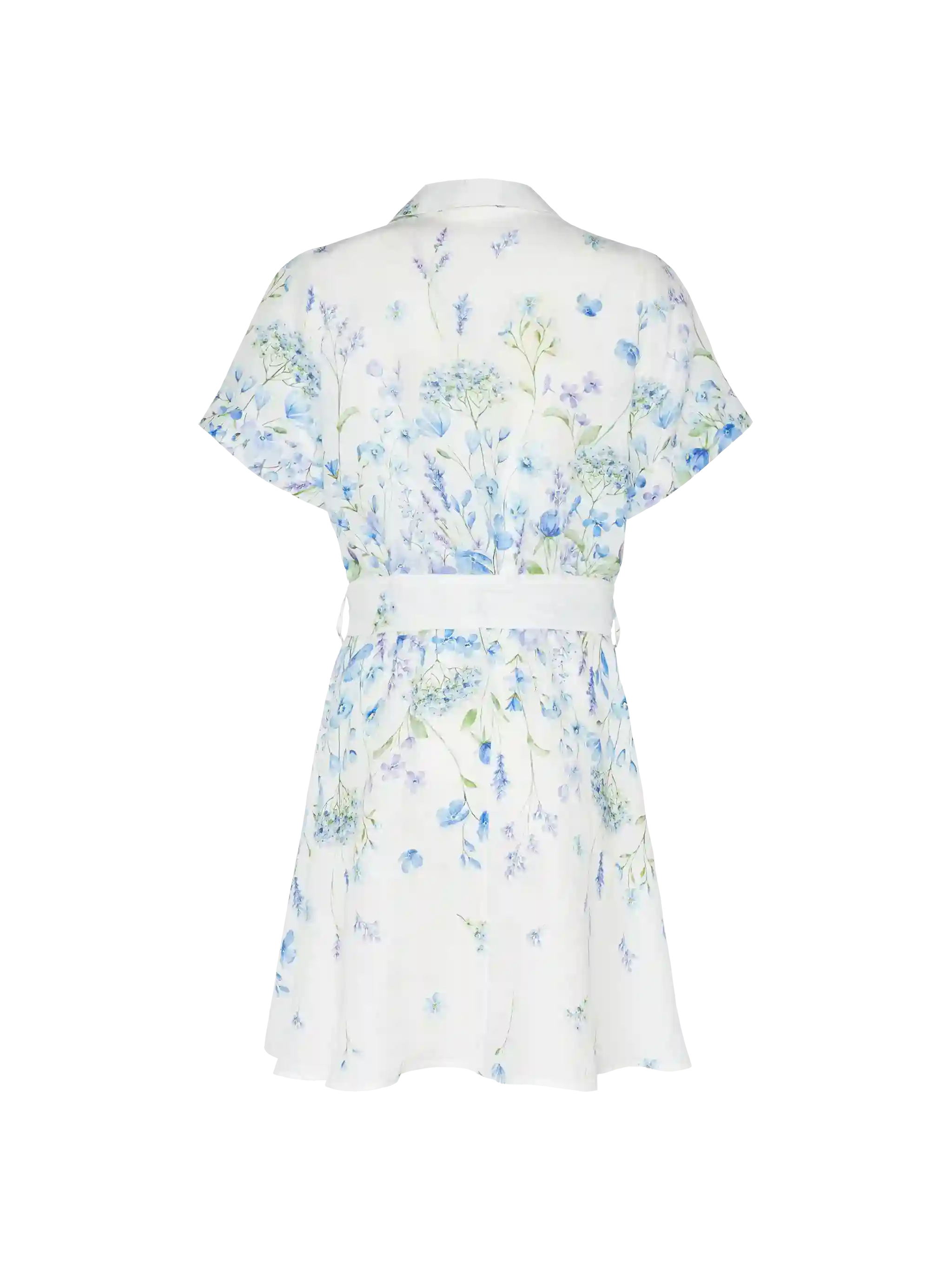 Joseline linen dress with floral print - Image 5