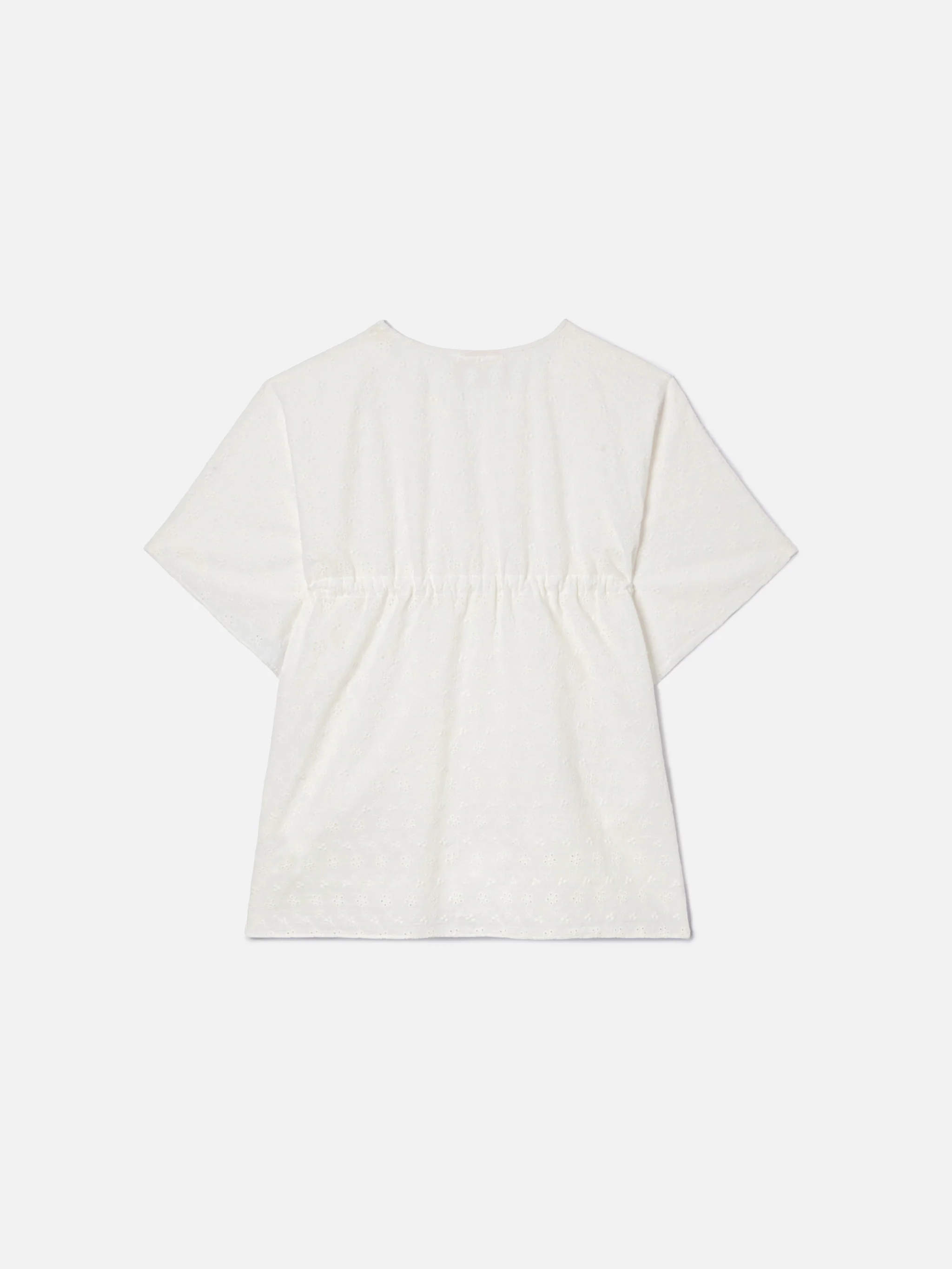 Kate Cotton broderie short kaftan - Image 2