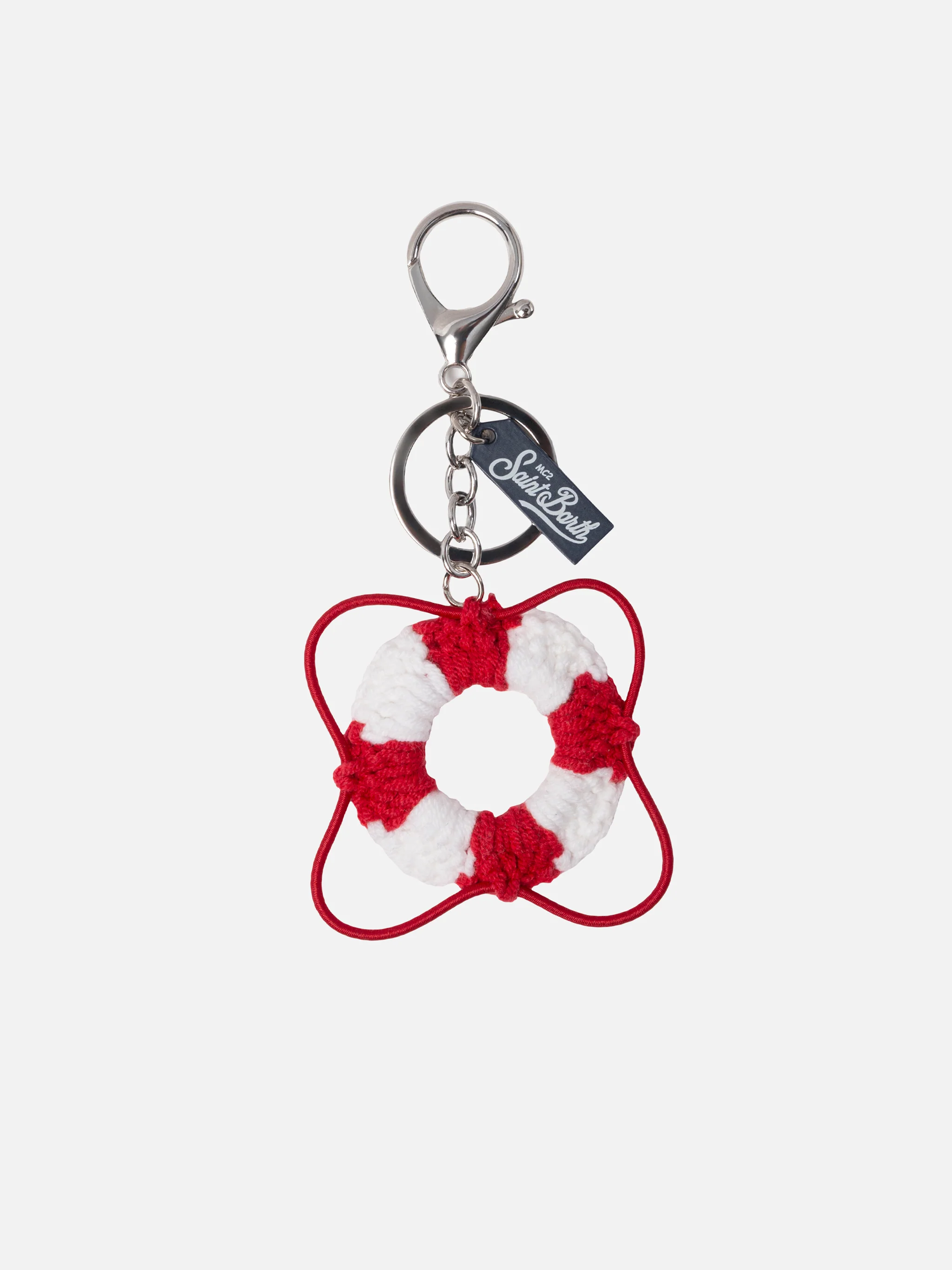 Keyring  with lifesaver crochet charm - Image 2