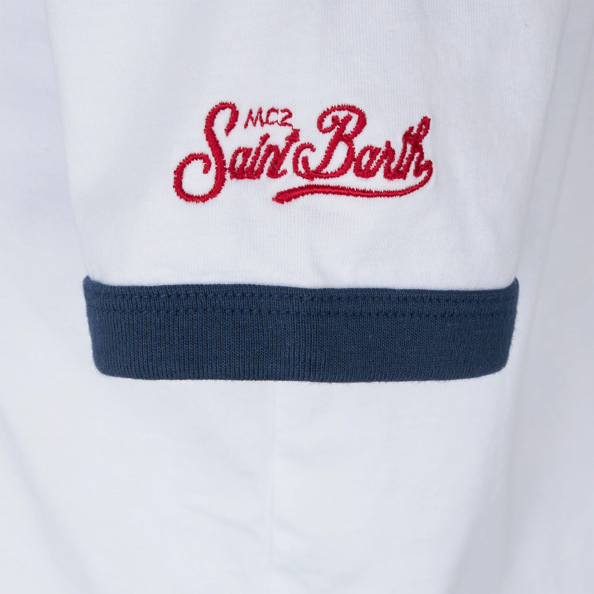 Boy cotton t-shirt with embroidery - Image 2