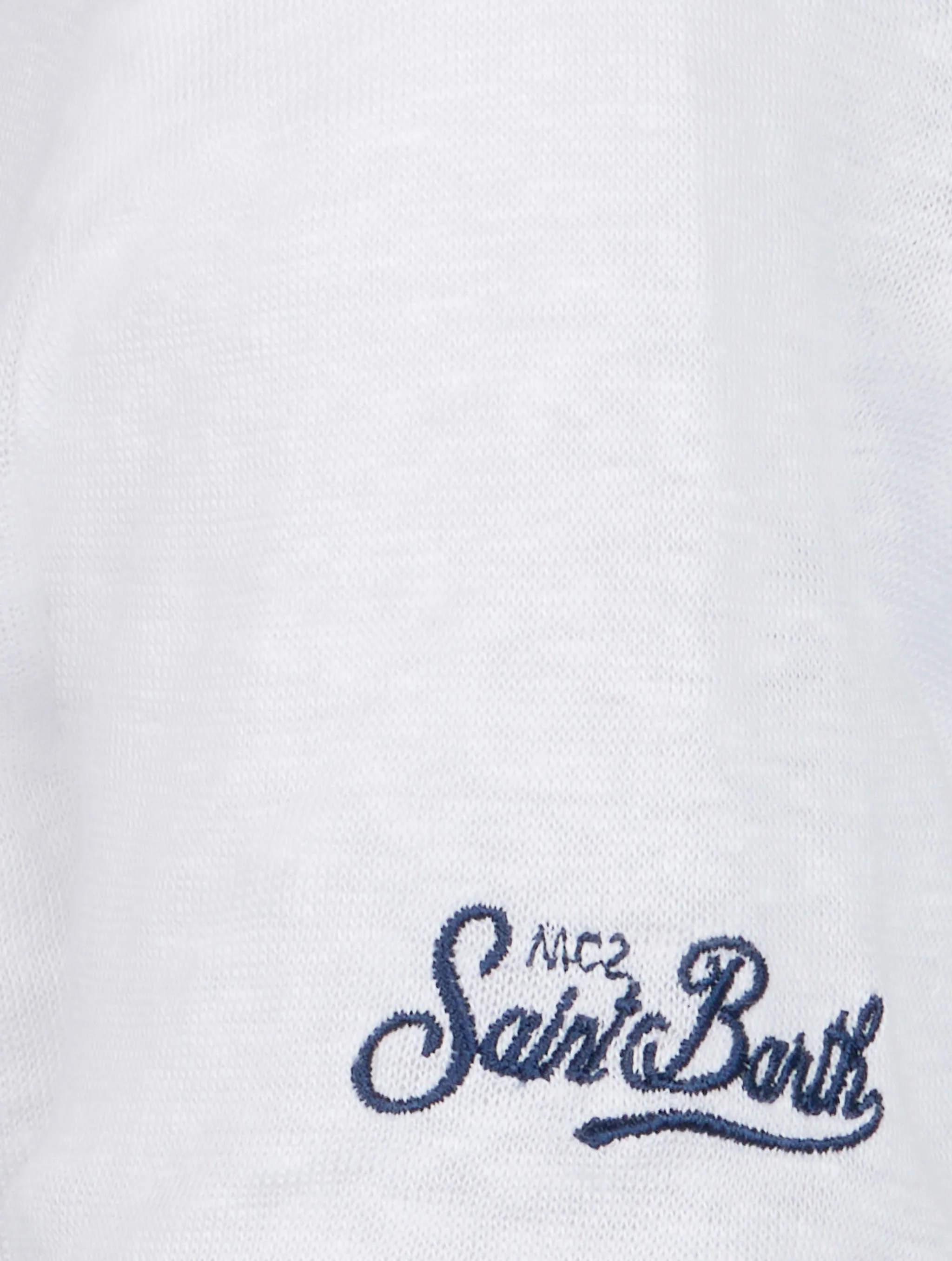 Kid off-white linen jersey t-shirt Alex - Image 3