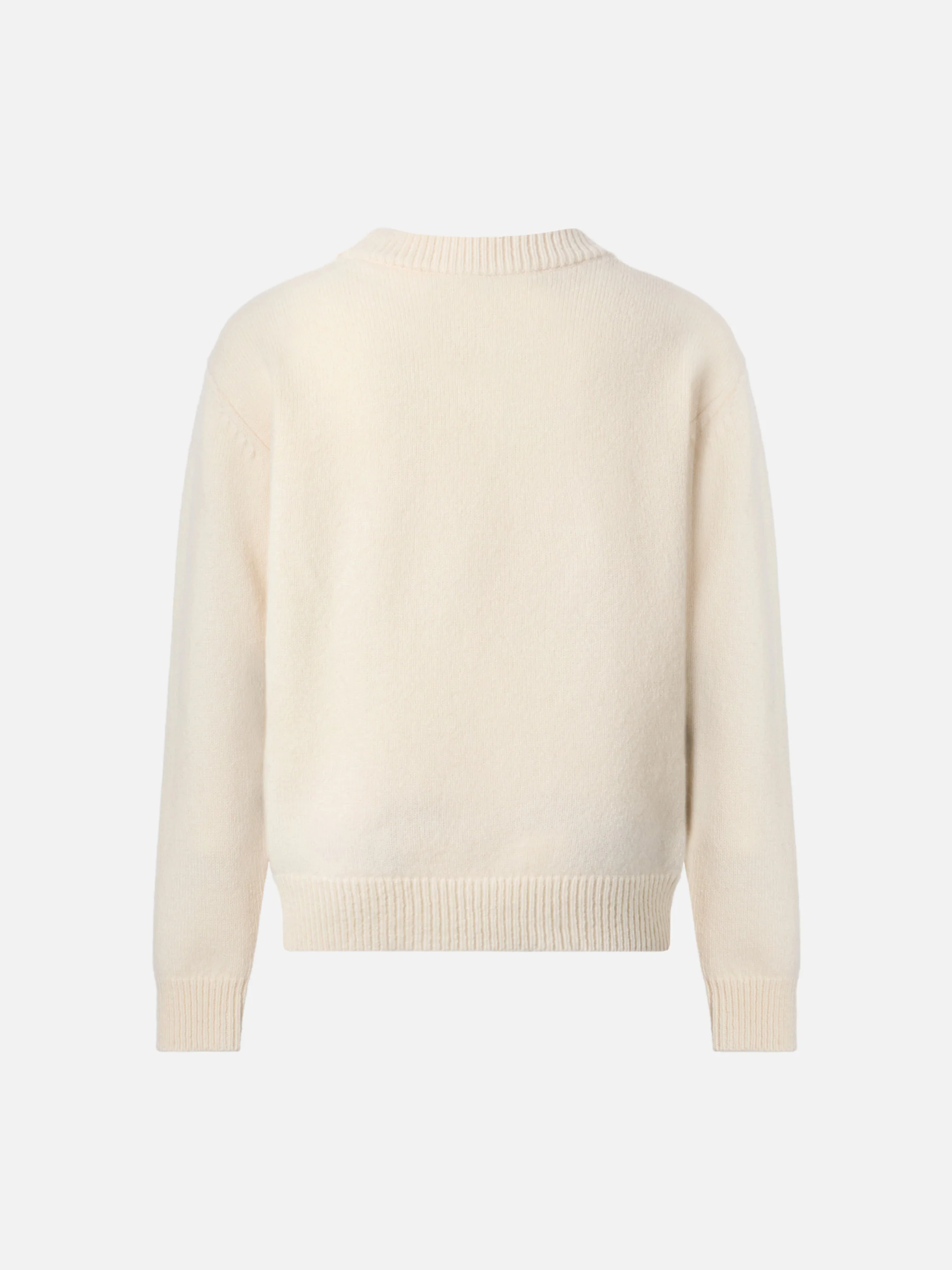 Kyla Jr wool sweater with St. Barth heart jacquard - Image 3