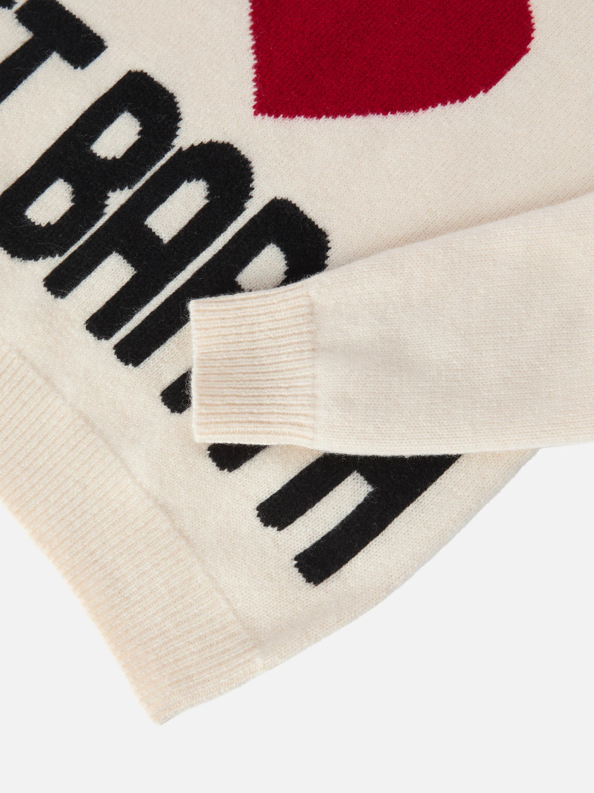 Kyla Jr wool sweater with St. Barth heart jacquard - Image 4