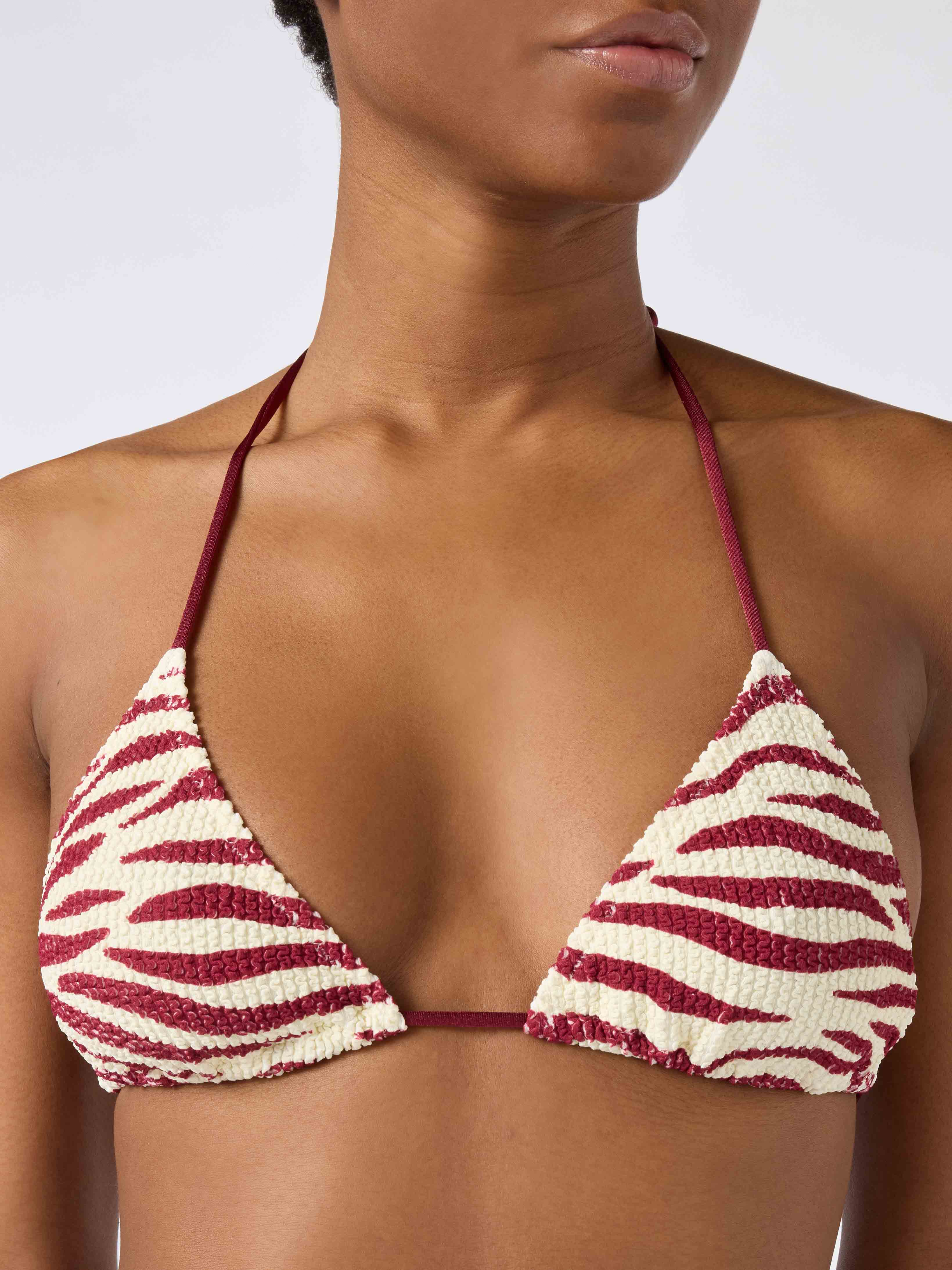 Leah Norah zebra print crinkle bikini - Image 3