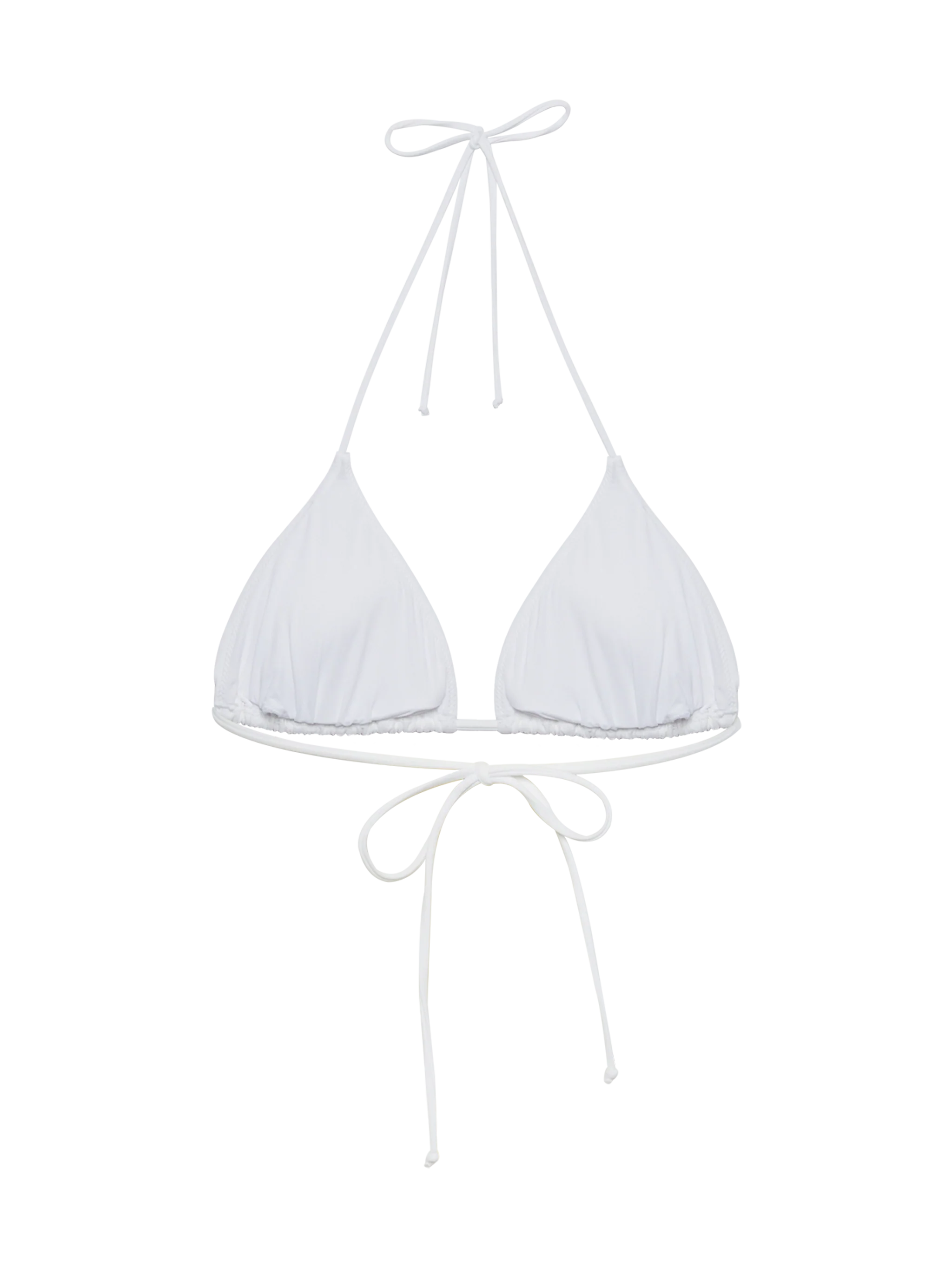 Leah triangle top swimsuit with striped rhinestone embellishment - Image 3