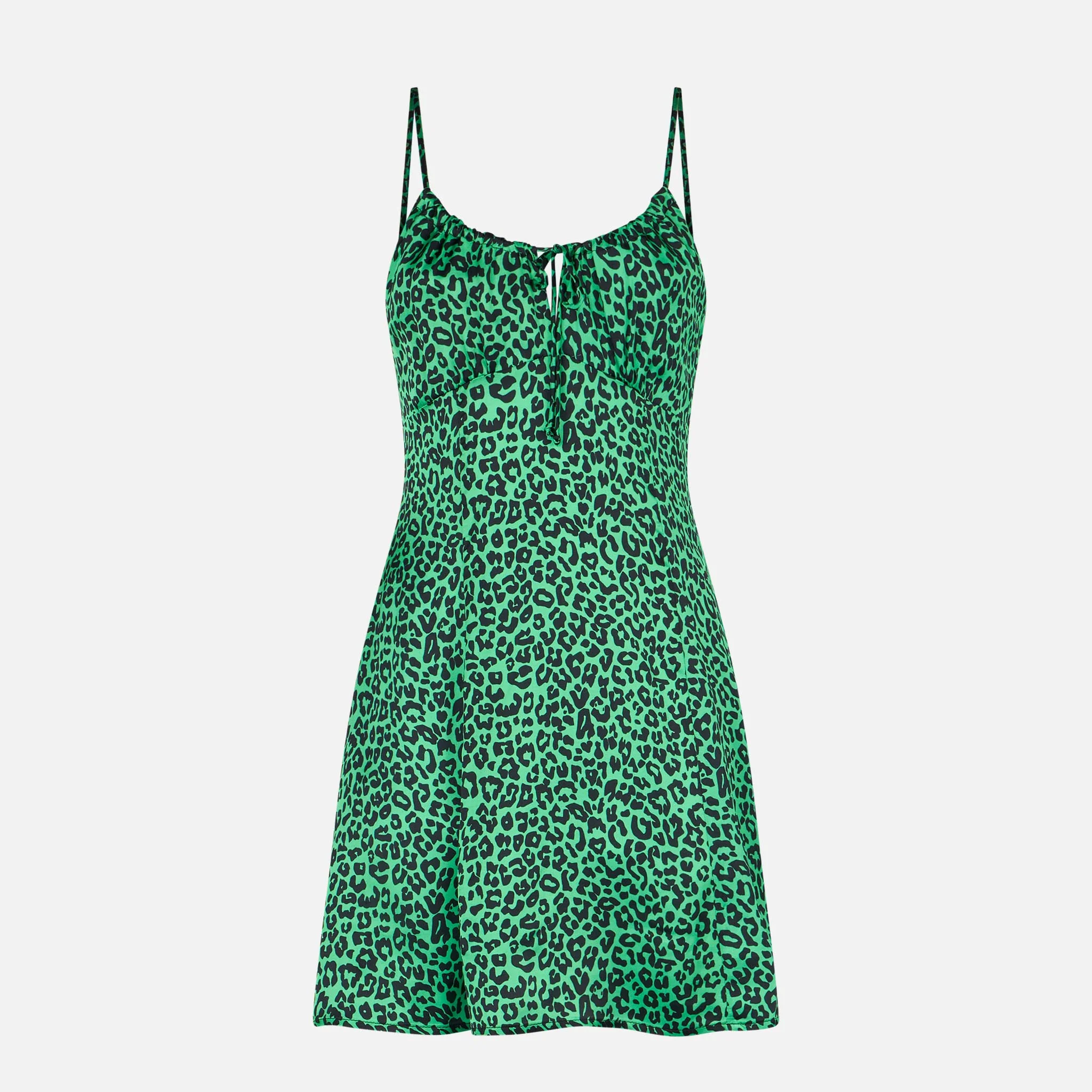 Leopard print short dress - Image 4