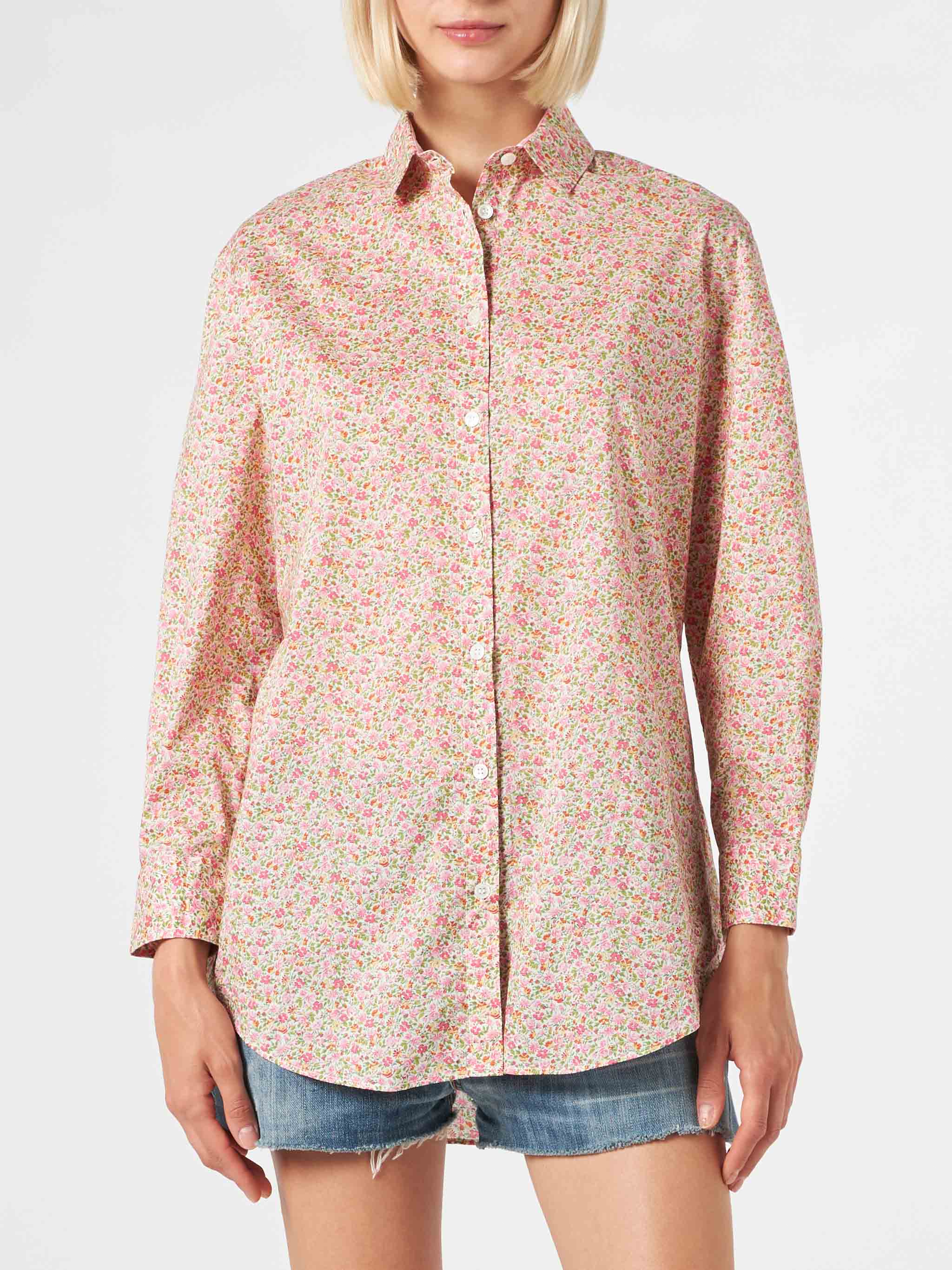 Brigitte cotton shirt with floral print | Special Edition - Image 2