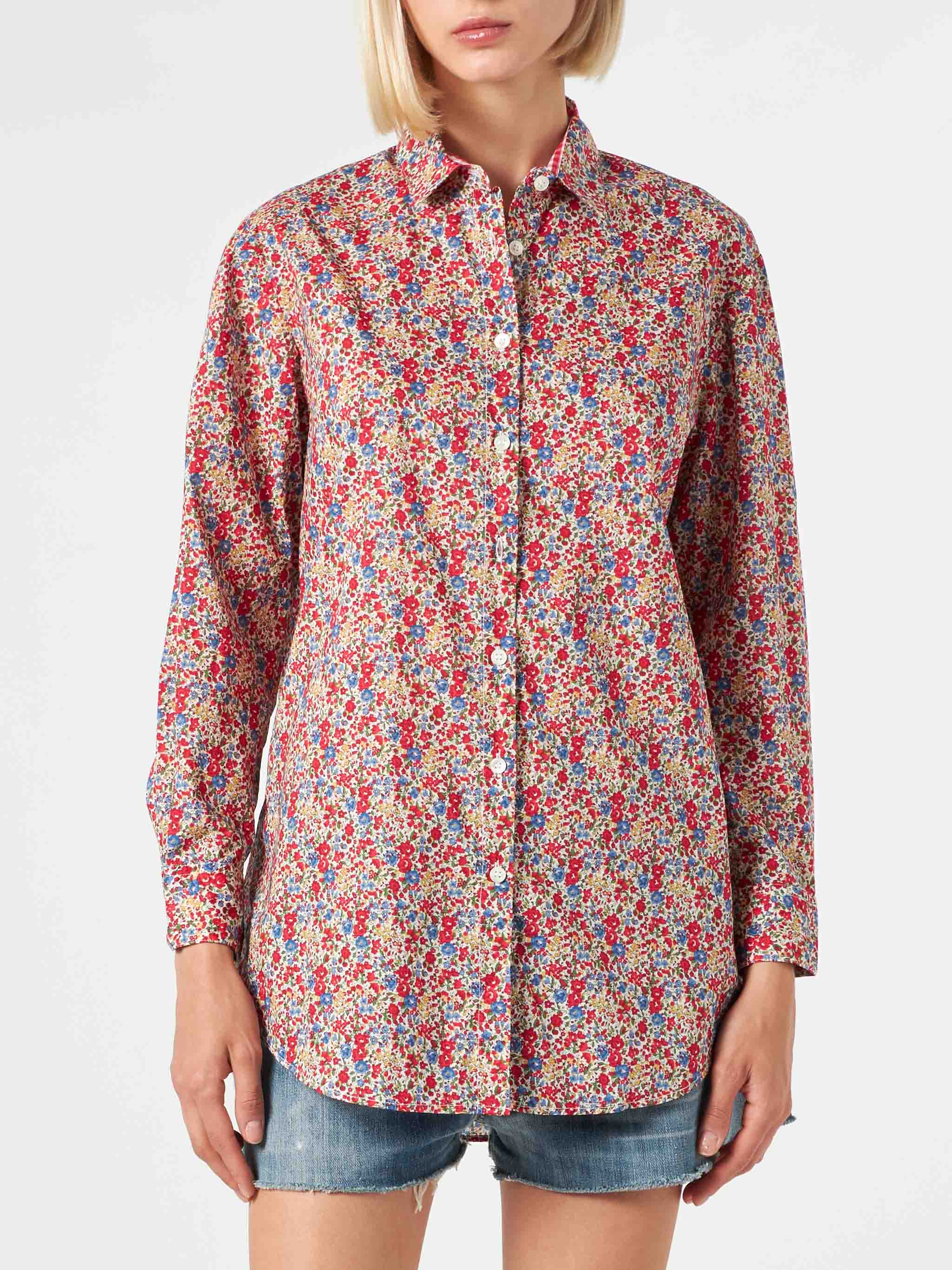 Floral Brigitte cotton shirt | Special Edition - Image 2