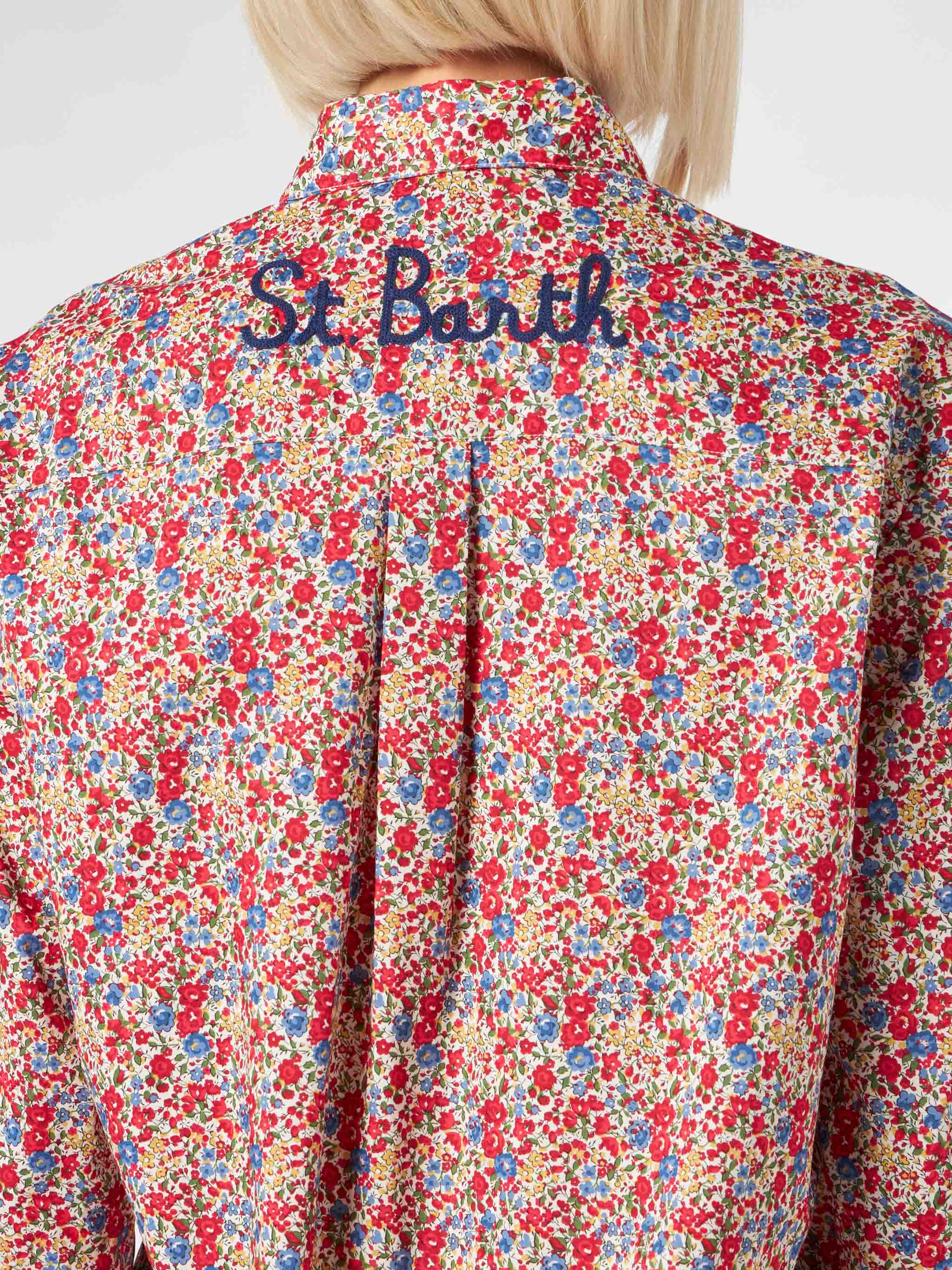 Floral Brigitte cotton shirt | Special Edition - Image 3