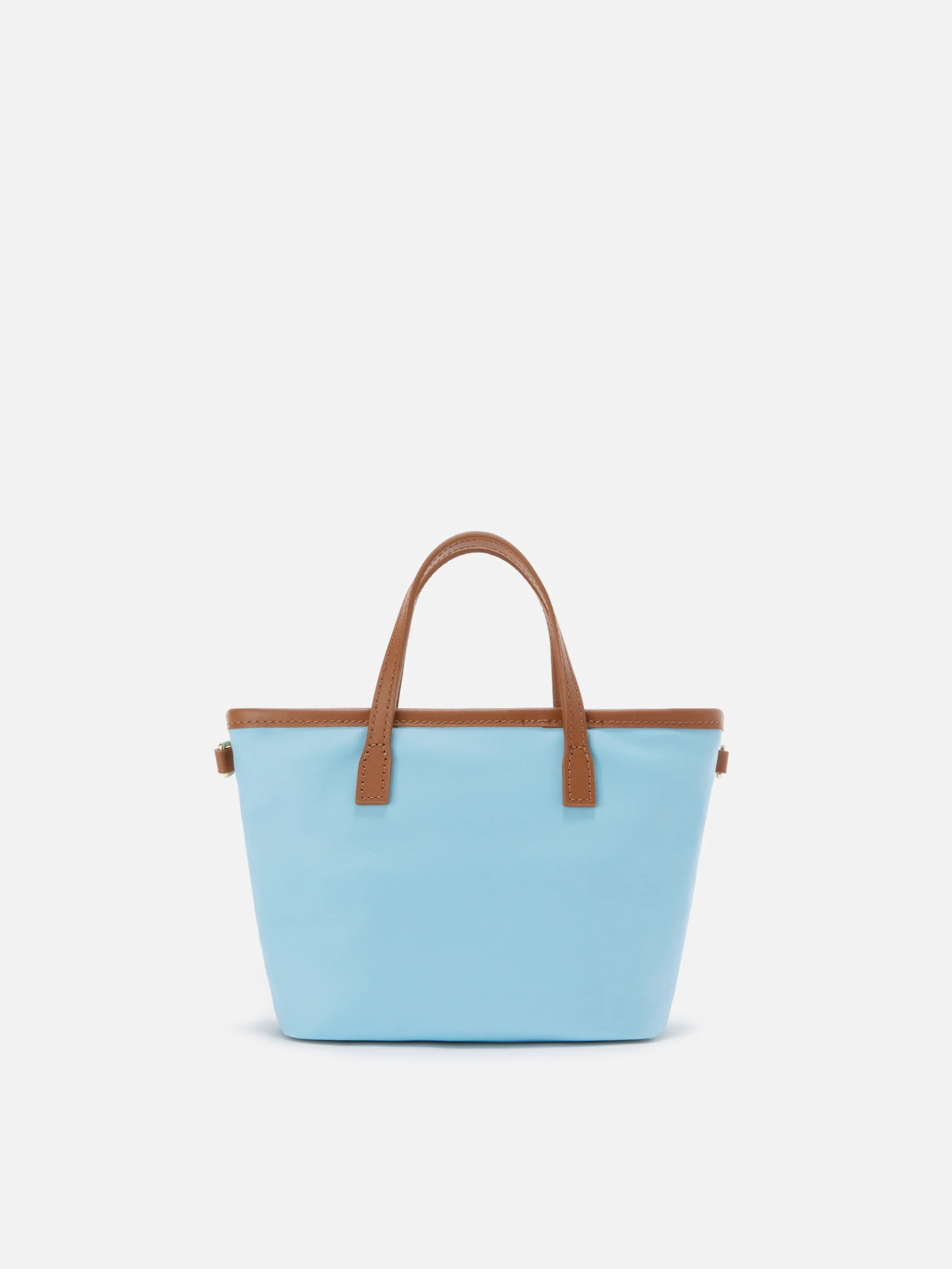 Light blue City mini nylon bag - Image 4